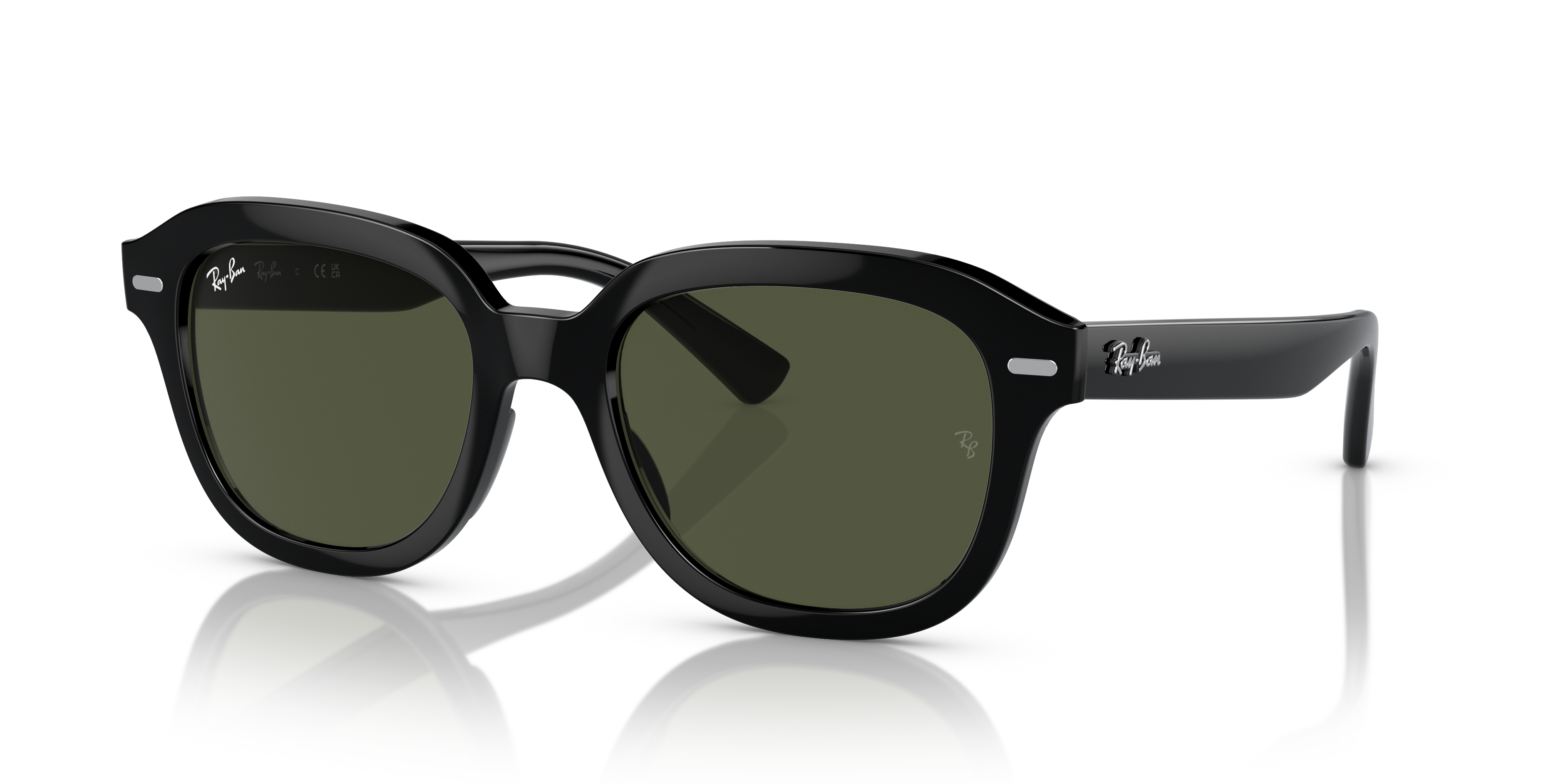 RAY-BAN RB 4398 ERIK 667571 DARK GRAY OPAL | UNISEX CALIBER 51 SUNGLASSES 