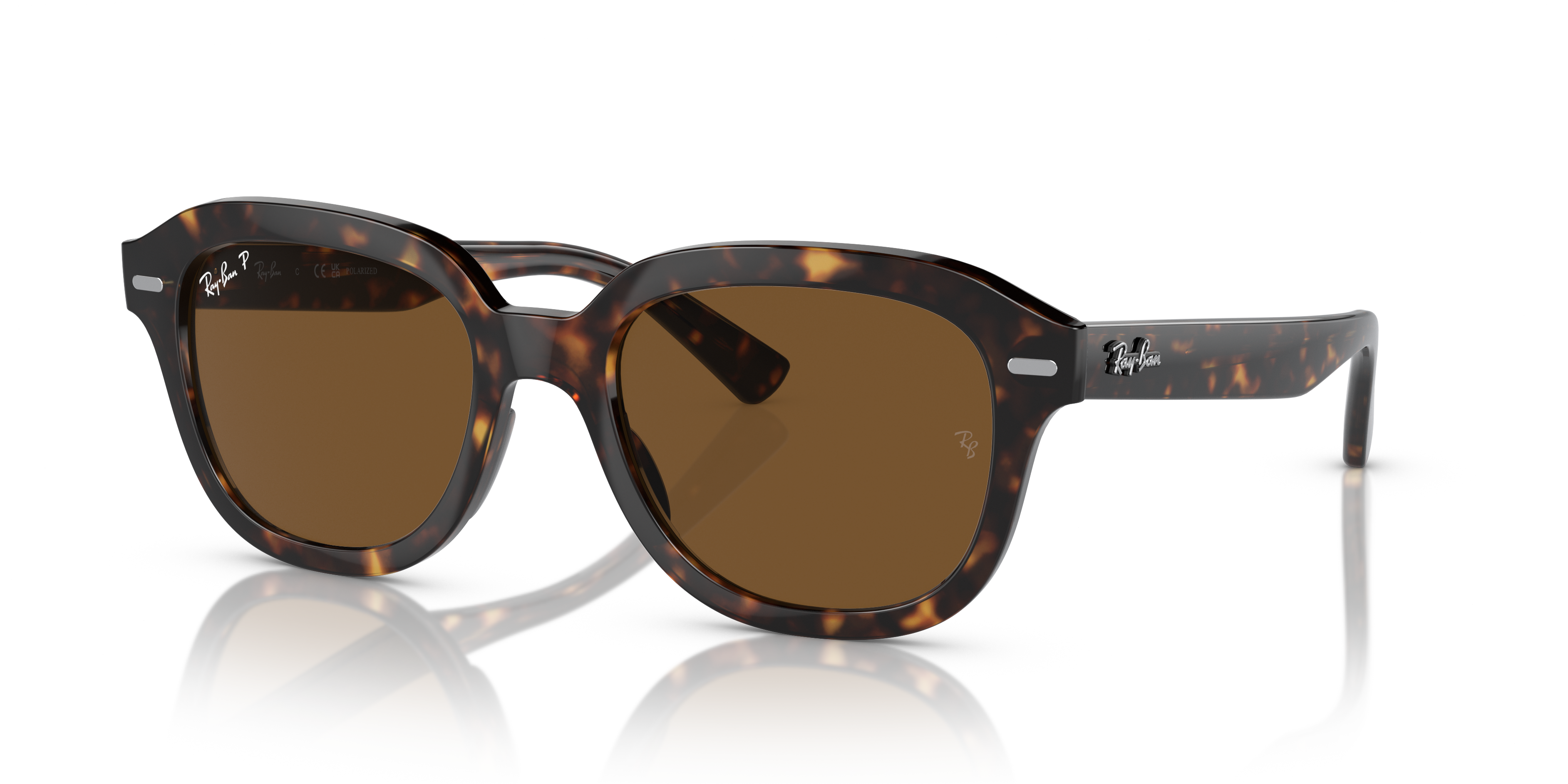 RAY-BAN RB 4398 ERIK 667571 DARK GRAY OPAL | UNISEX CALIBER 51 SUNGLASSES 