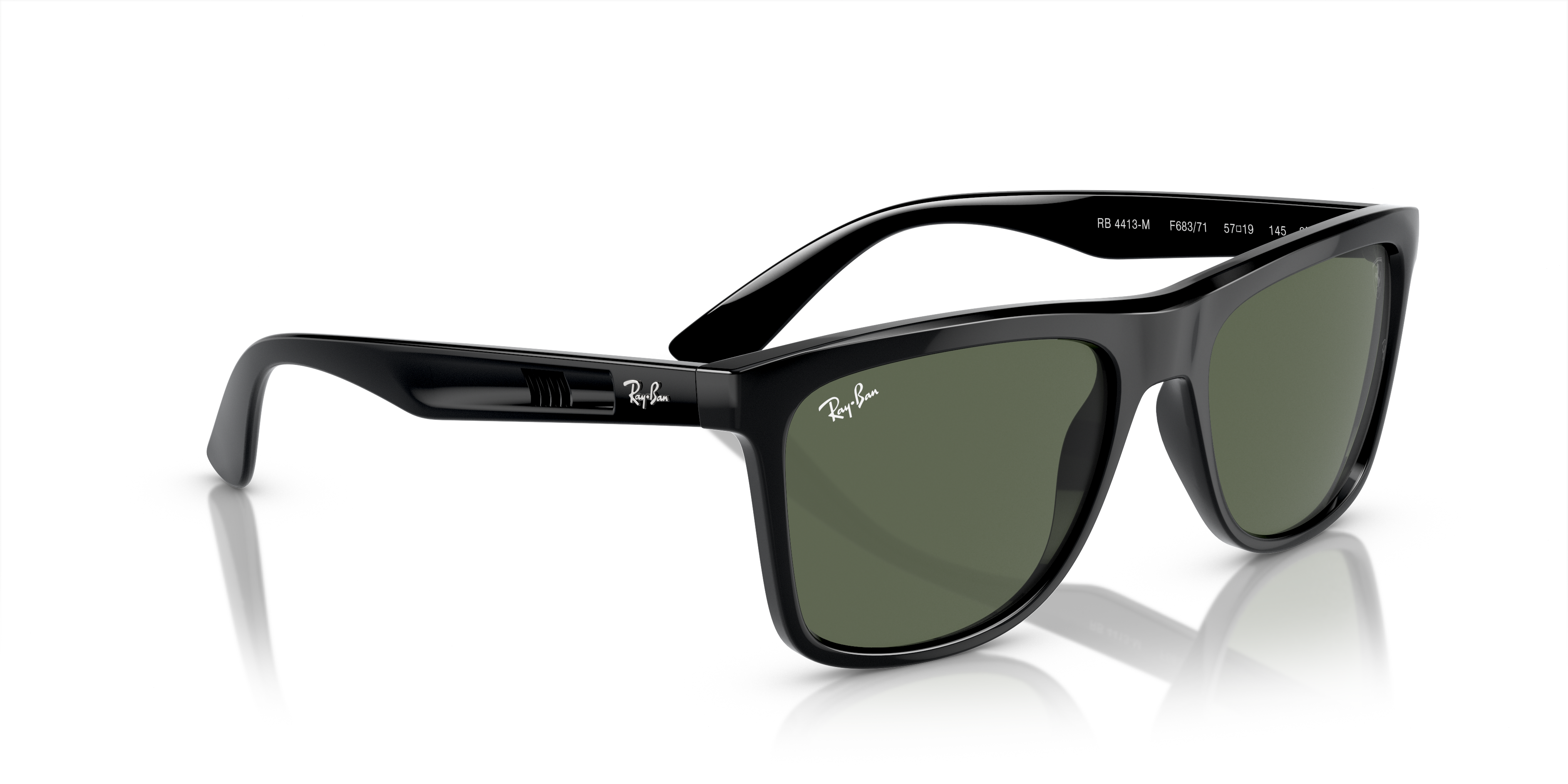 RAY-BAN RB 4413M - F68371 BLACK | UNISEX SUNGLASSES 