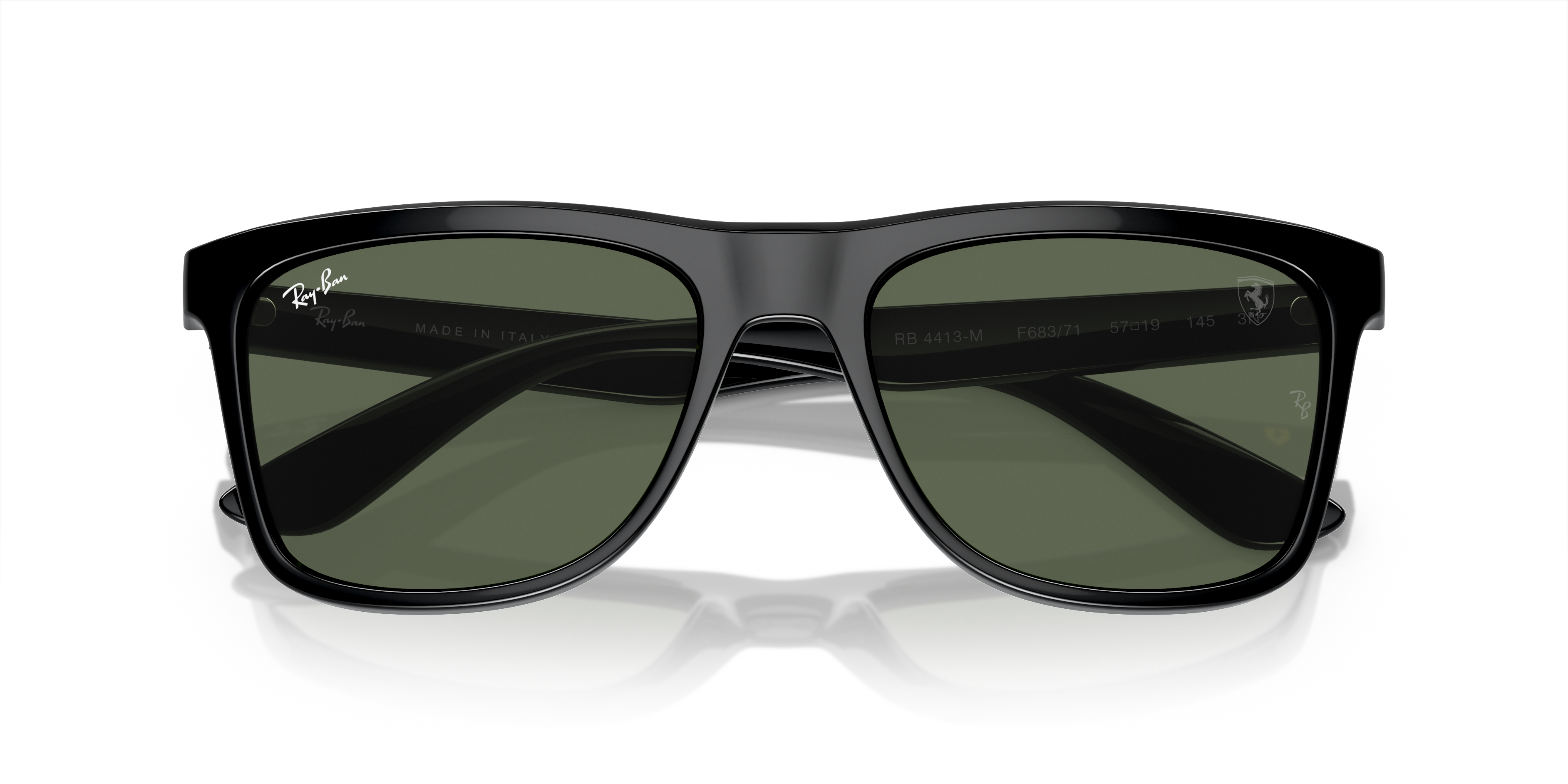 RAY-BAN RB 4413M - F68371 BLACK | UNISEX SUNGLASSES 