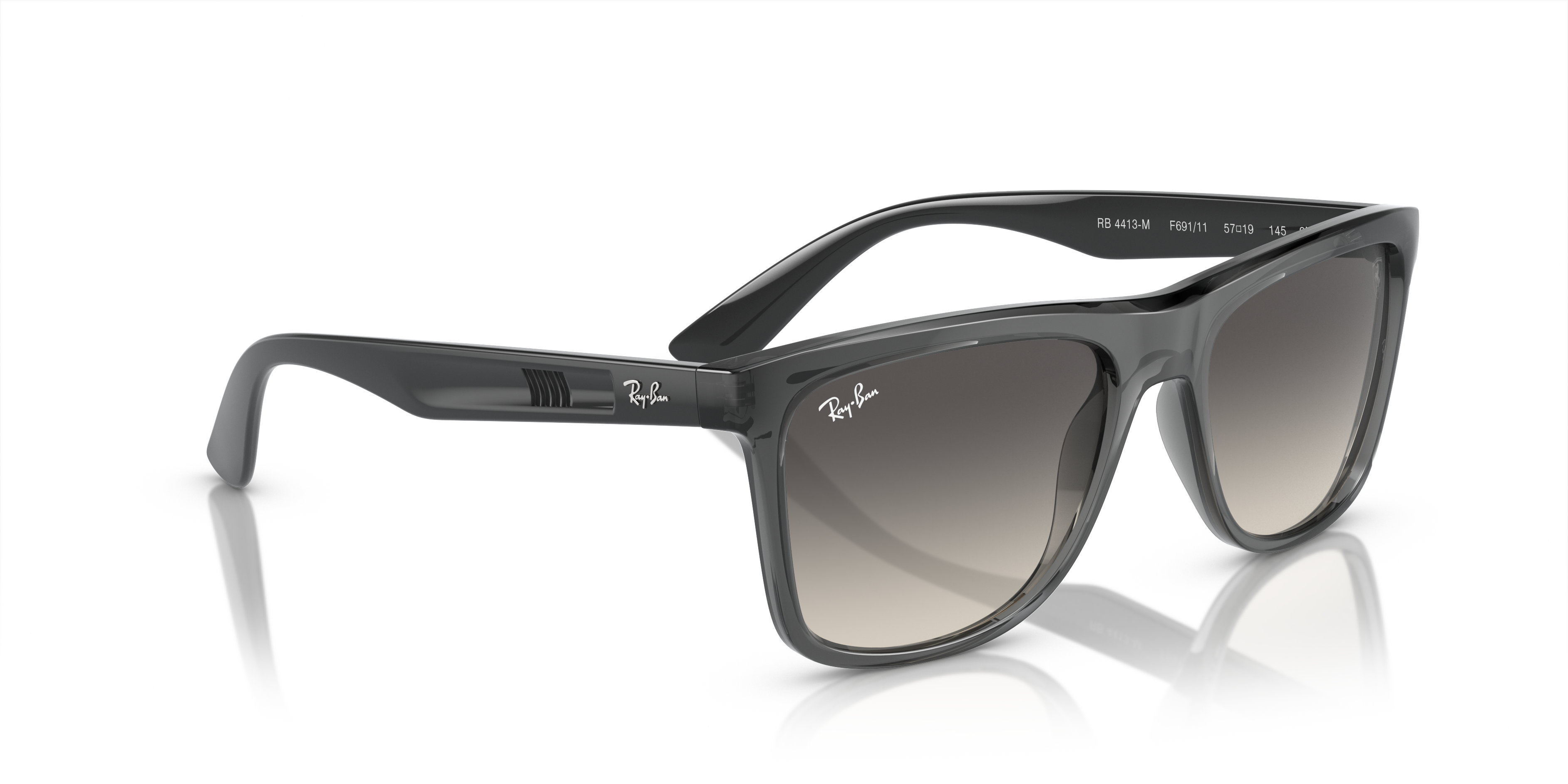 RAY-BAN RB 4413M - F68371 BLACK | UNISEX SUNGLASSES 