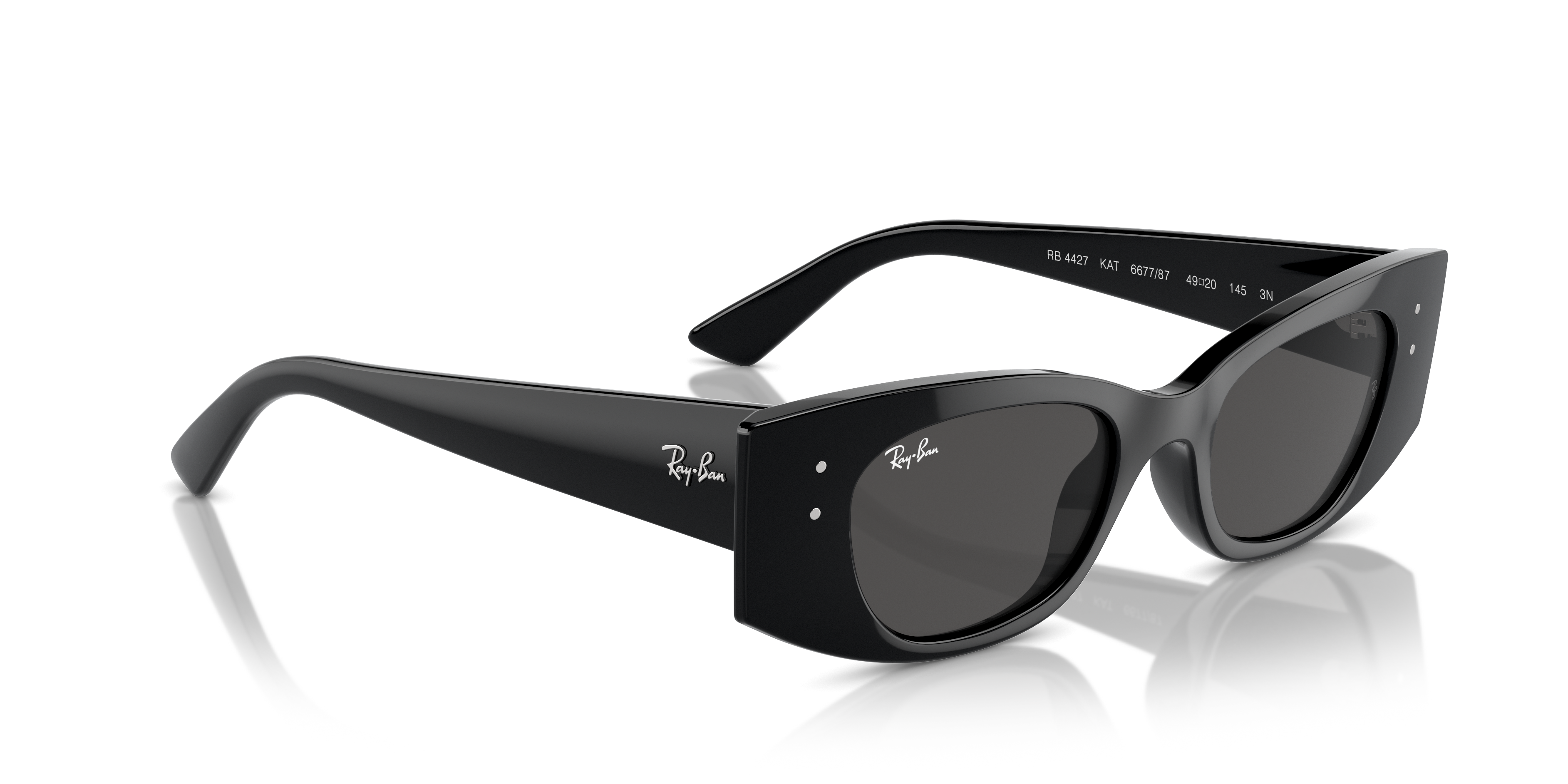 Occhiali da Sole Ray-Ban 0RB4427 Lilla - Modello KAT Unisex Originale