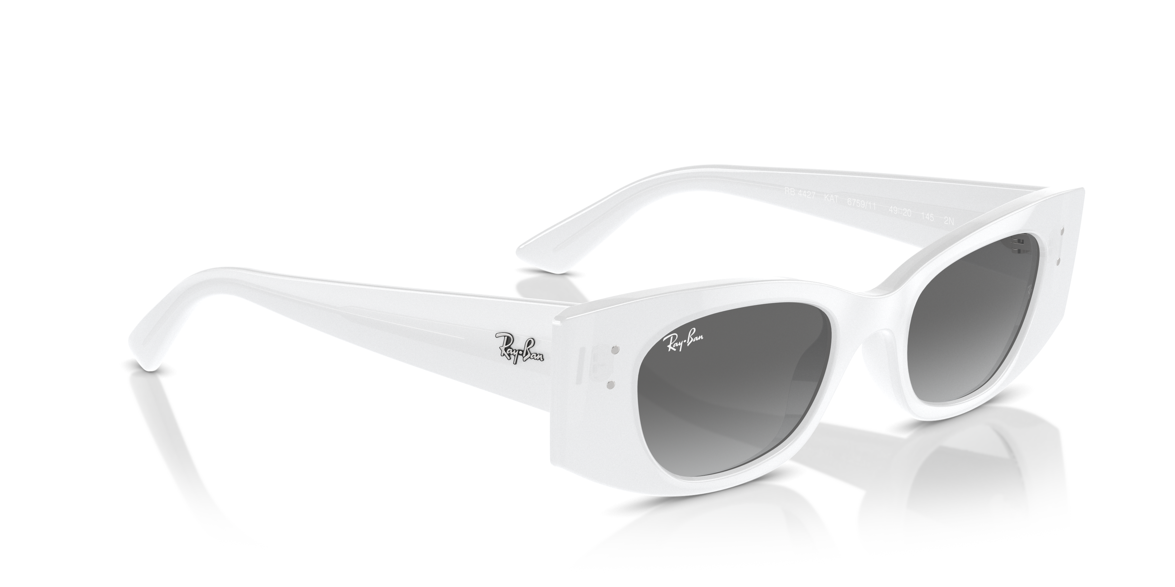 Occhiali da Sole Ray-Ban 0RB4427 Lilla - Modello KAT Unisex Originale
