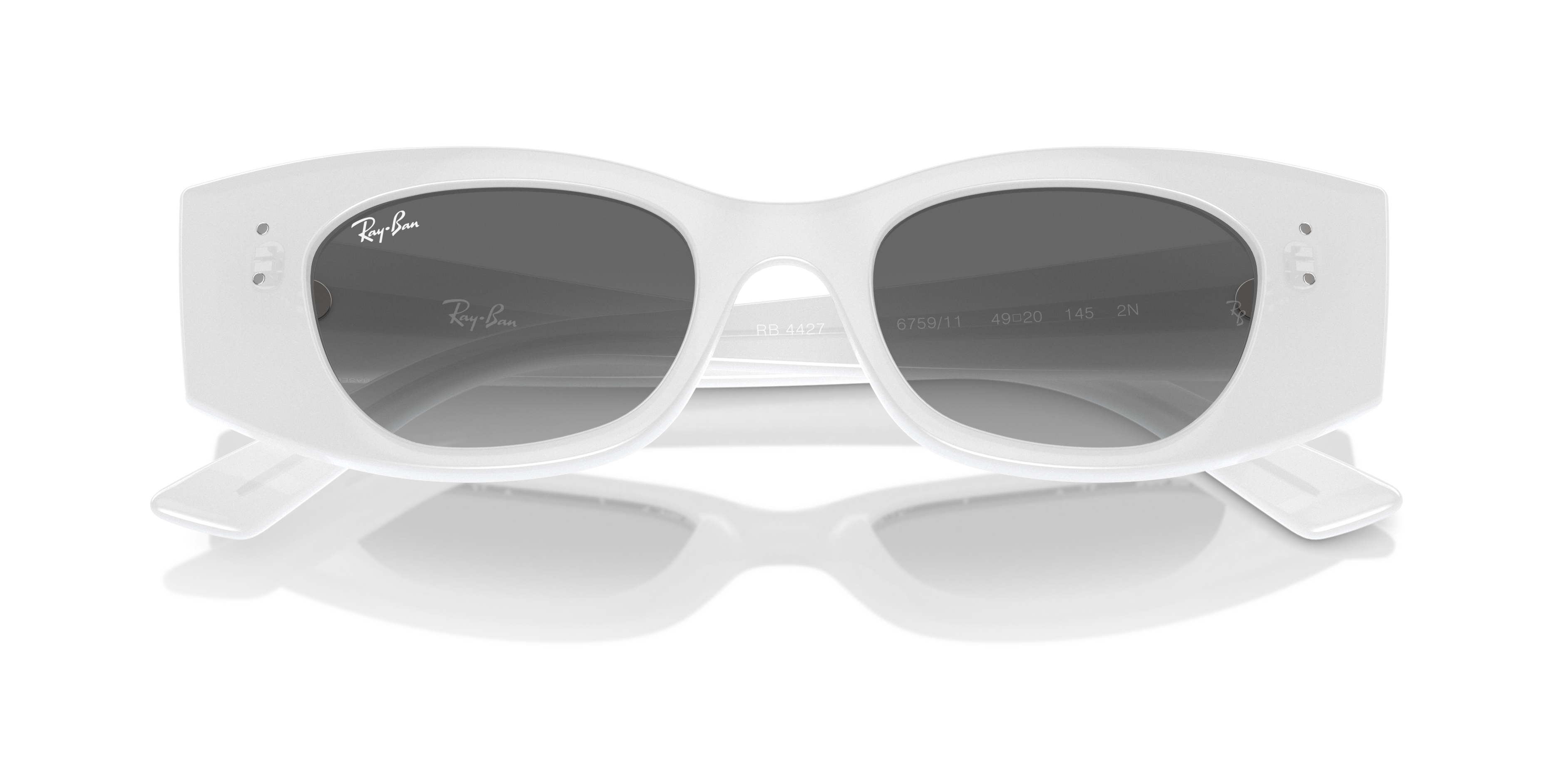 Occhiali da Sole Ray-Ban 0RB4427 Lilla - Modello KAT Unisex Originale