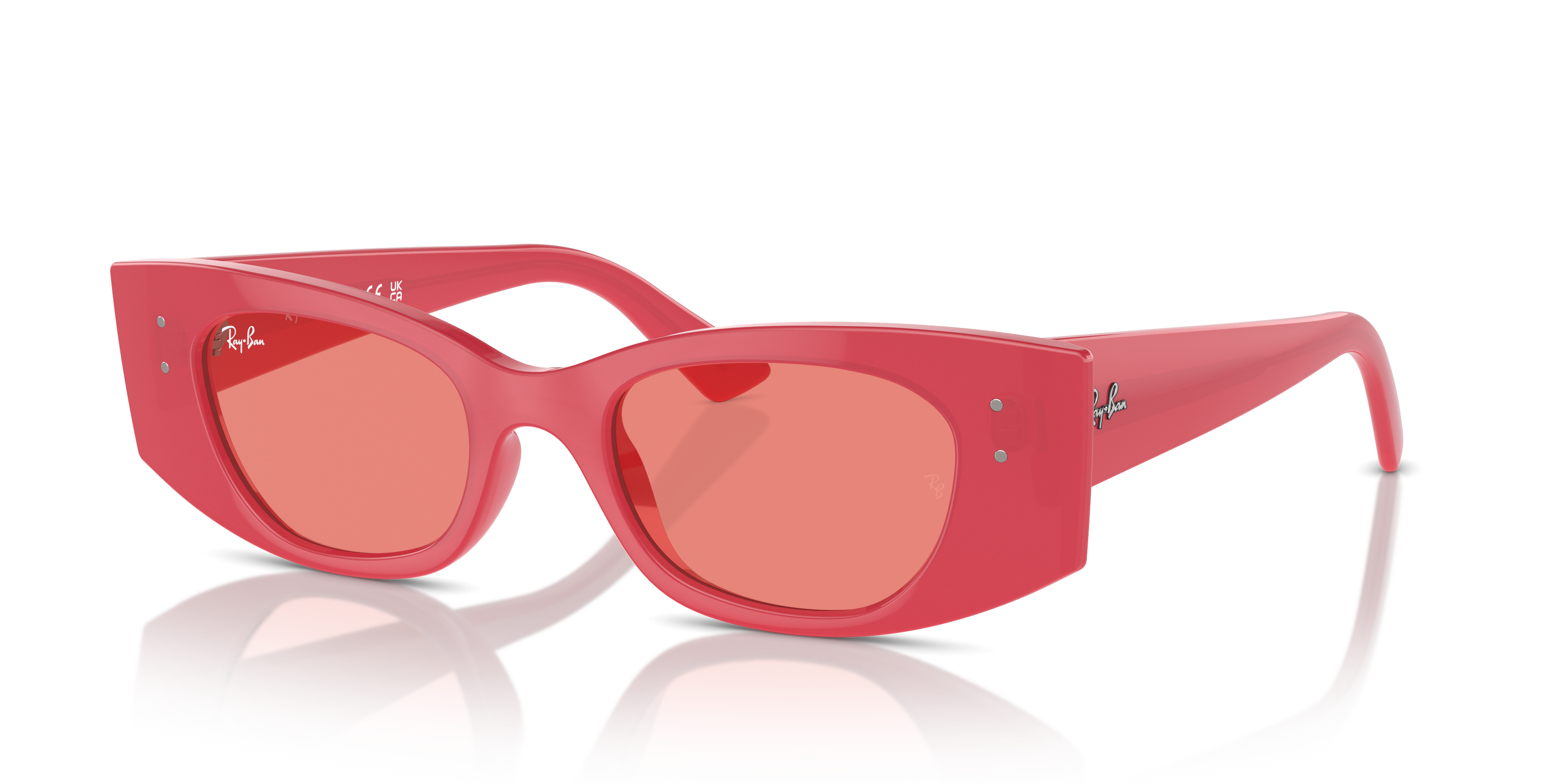 Occhiali da Sole Ray-Ban 0RB4427 Lilla - Modello KAT Unisex Originale