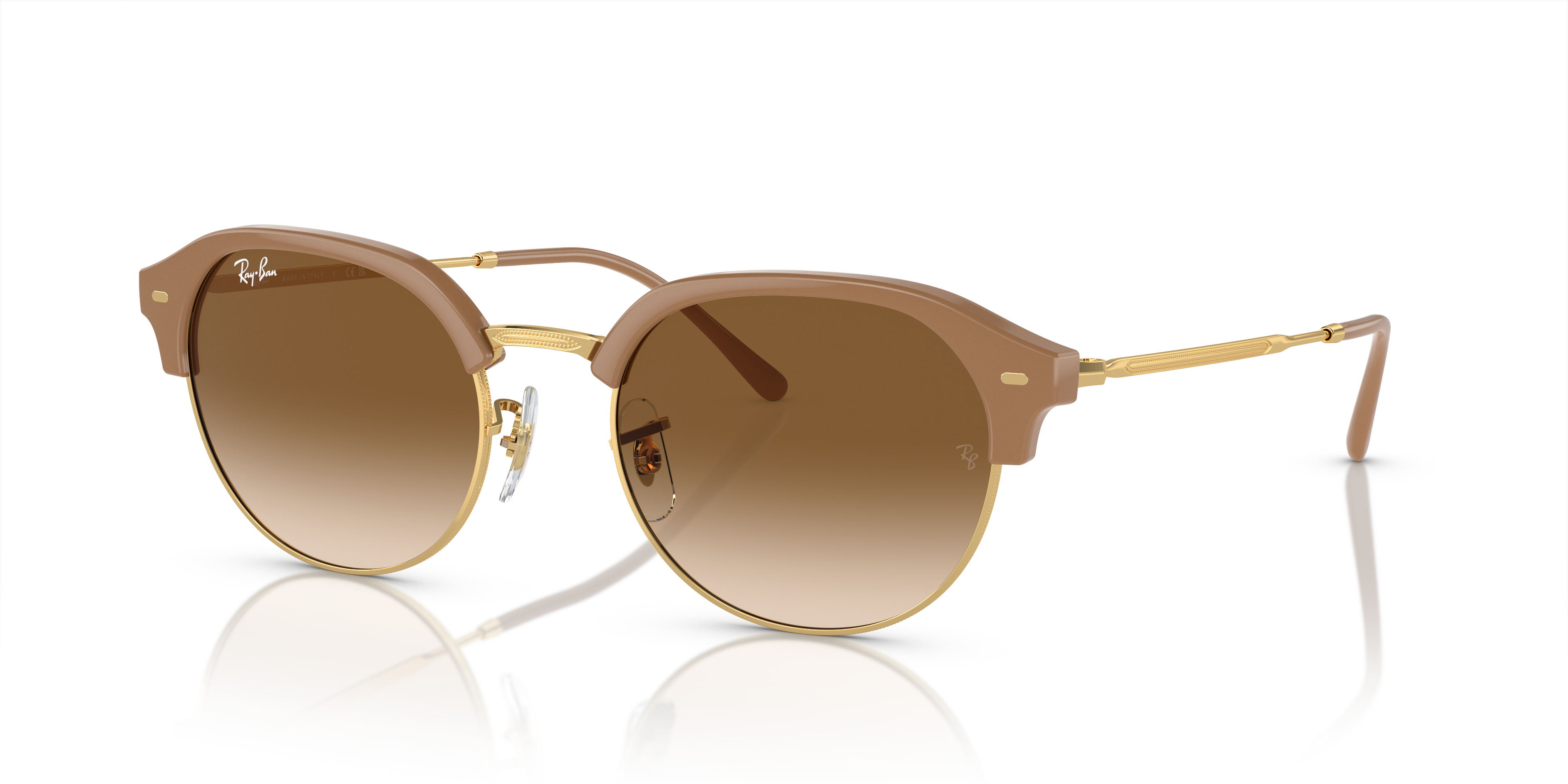 RAY-BAN RB 4429 - 601/31 BLACK ON GOLD | UNISEX CALIBER 53 SUNGLASSES 