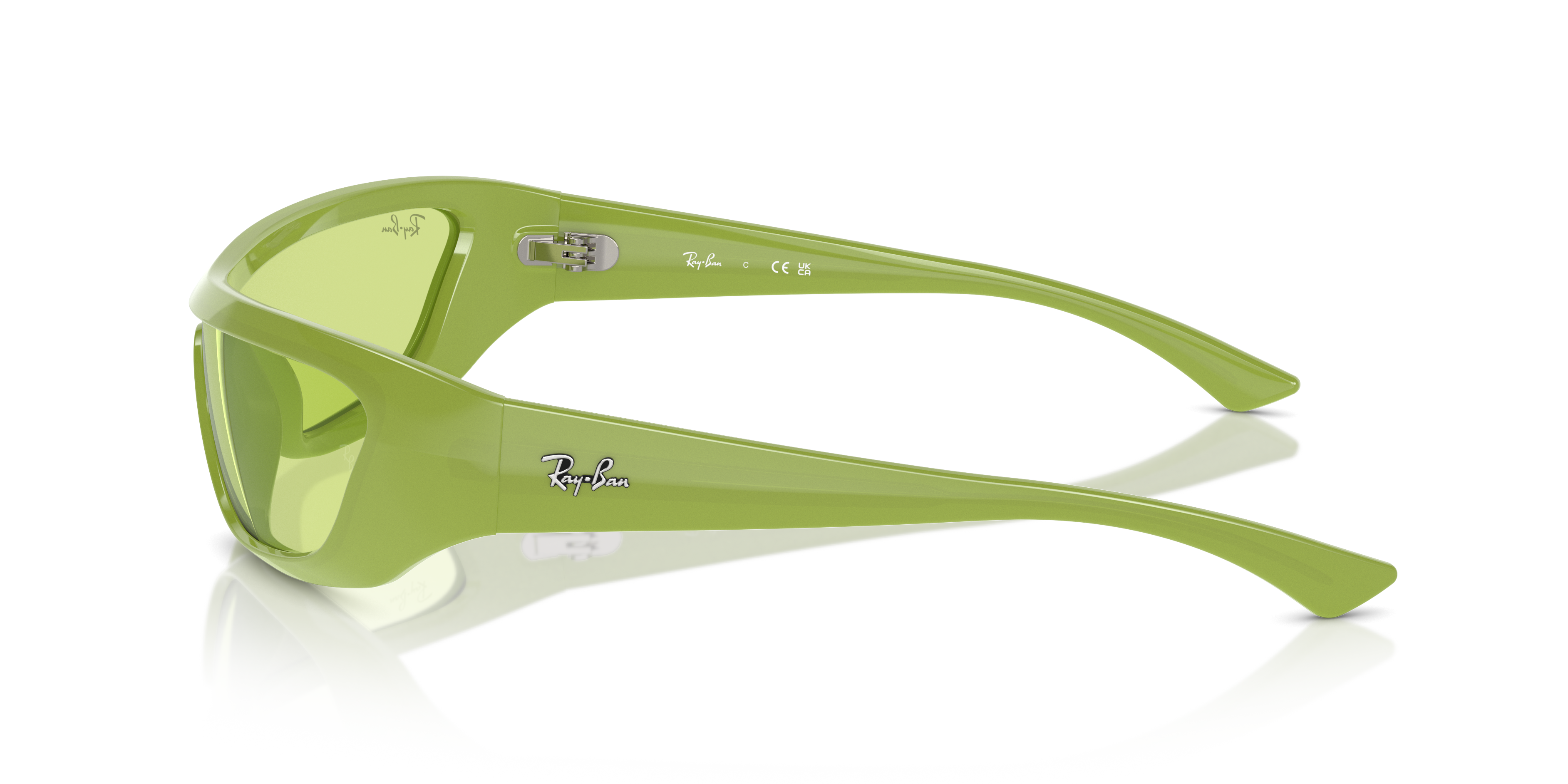 Occhiali da sole Ray-Ban Xan verdi 0RB4431 Apple Green - Unisex