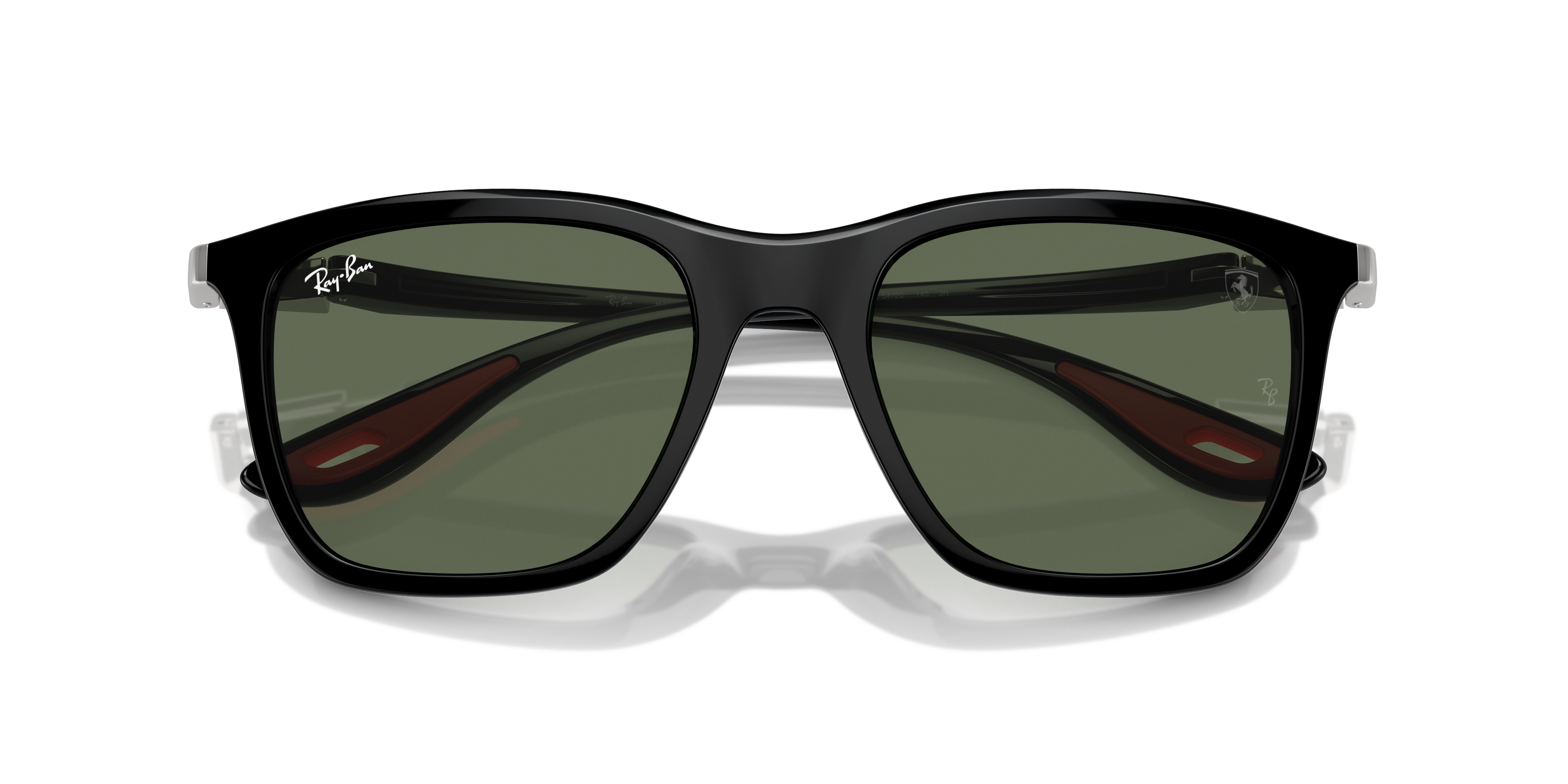 Occhiali da Sole Ray-Ban RB4433M Scuderia Ferrari Neri | Edizione Limi