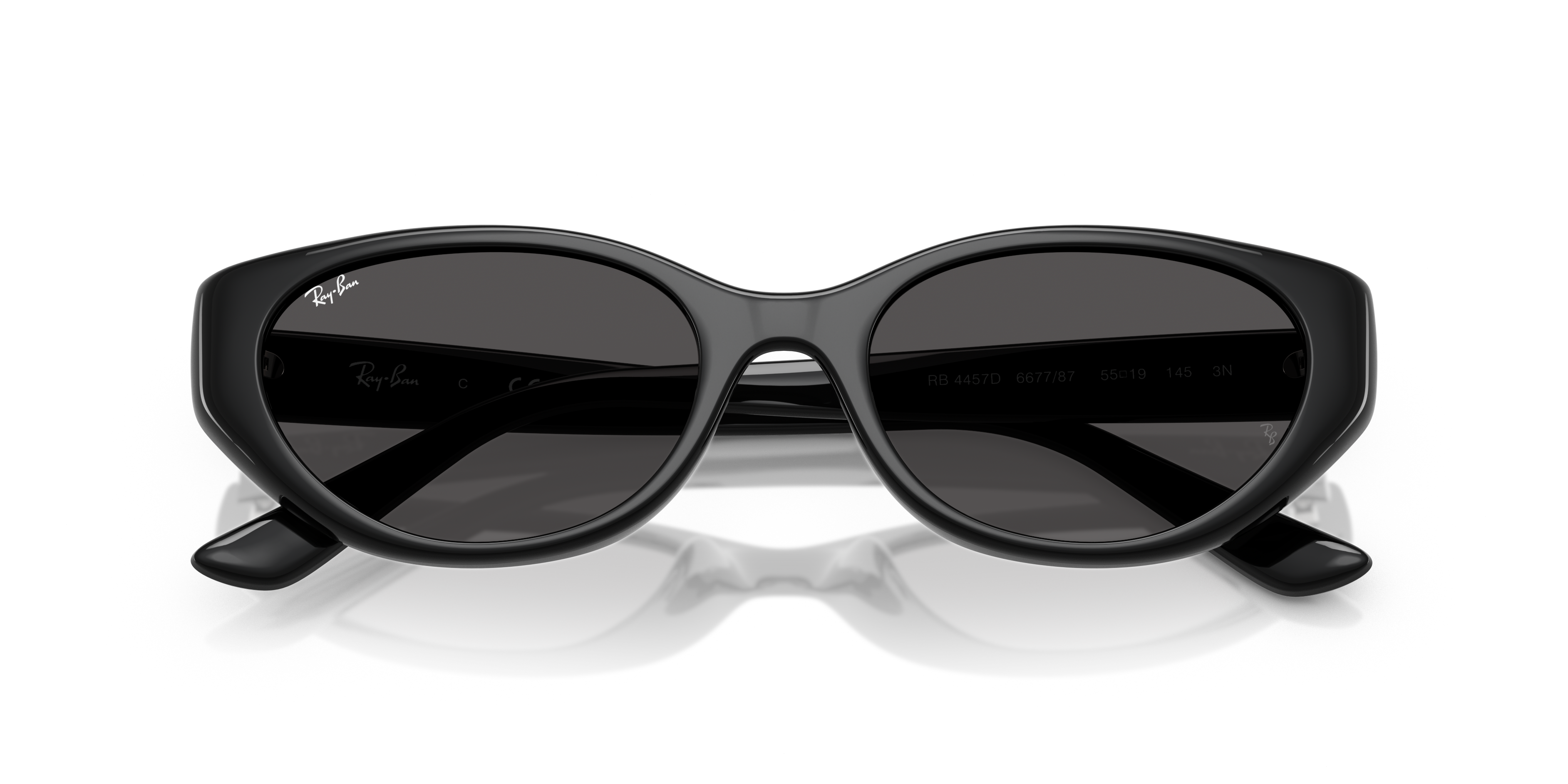 Occhiali da Sole Ray-Ban RB4457D Bio-Based Transparent Brown