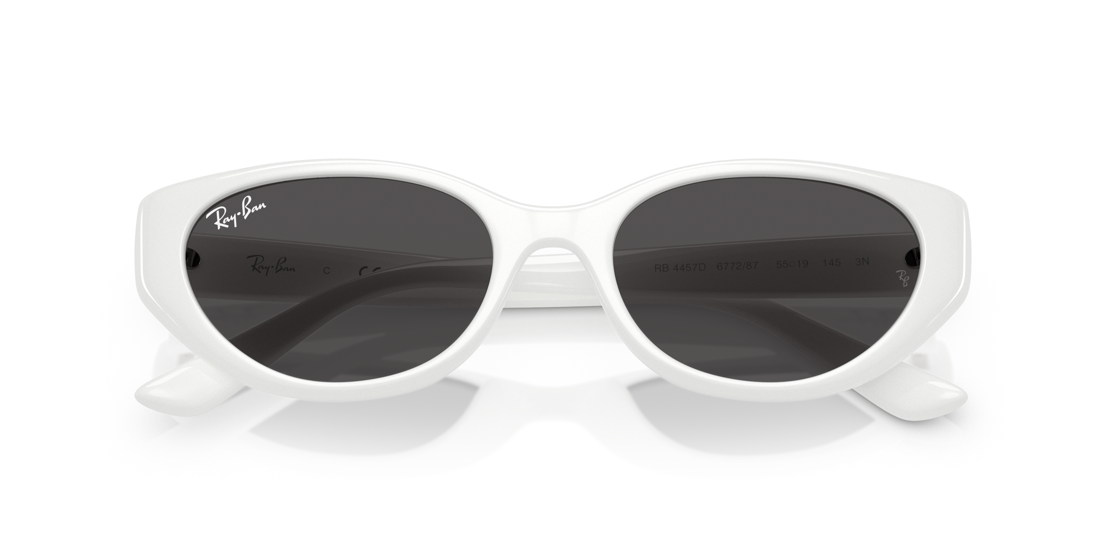 Occhiali da Sole Ray-Ban RB4457D Bio-Based Transparent Brown