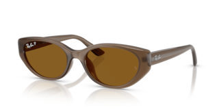 Occhiali da Sole Ray-Ban RB4457D Bio-Based Transparent Brown
