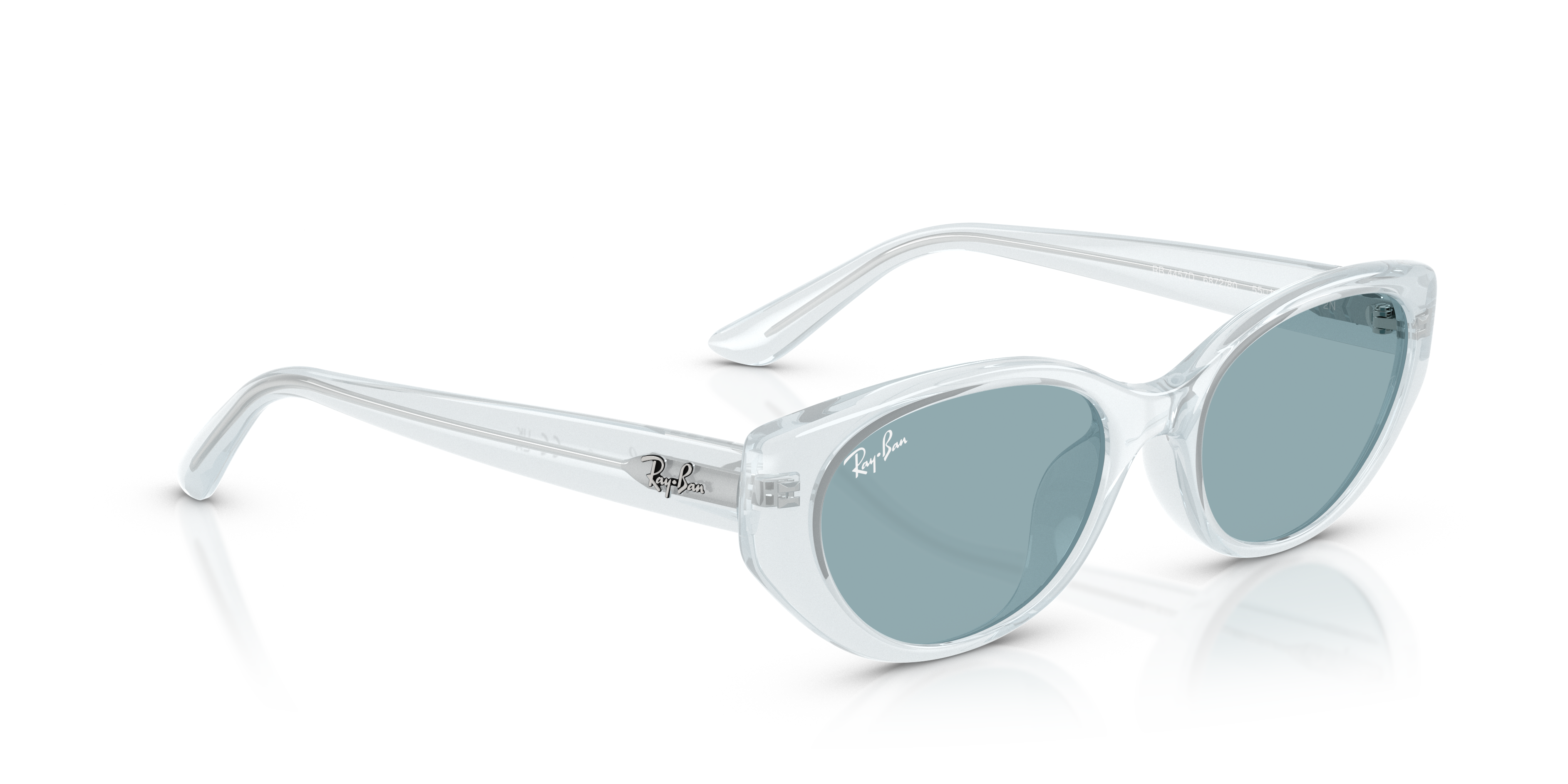 Occhiali da Sole Ray-Ban RB4457D Bio-Based Transparent Brown