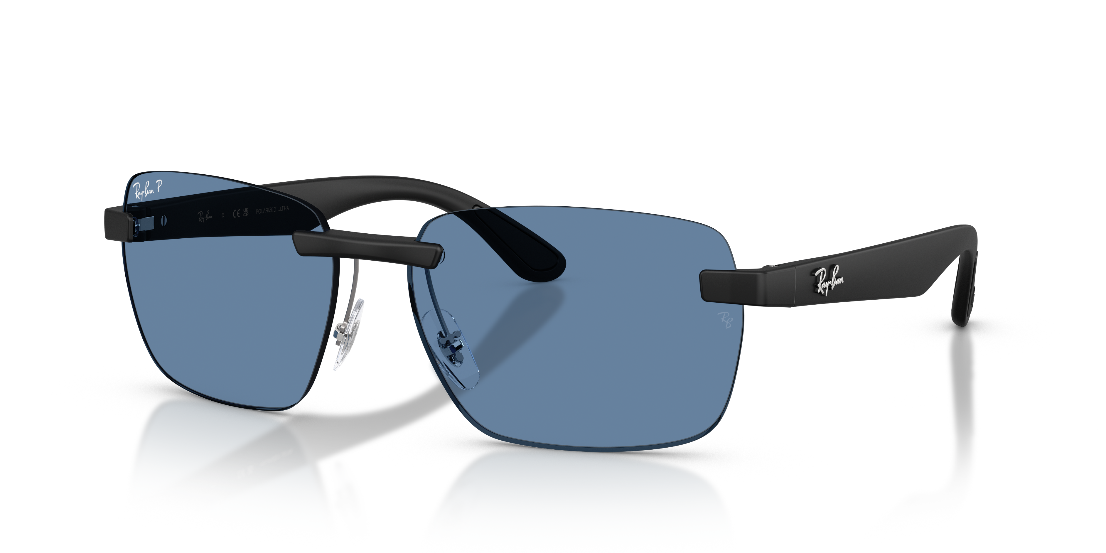 Occhiali da sole Ray-Ban RB4470CH polarizzati Sand Black originali