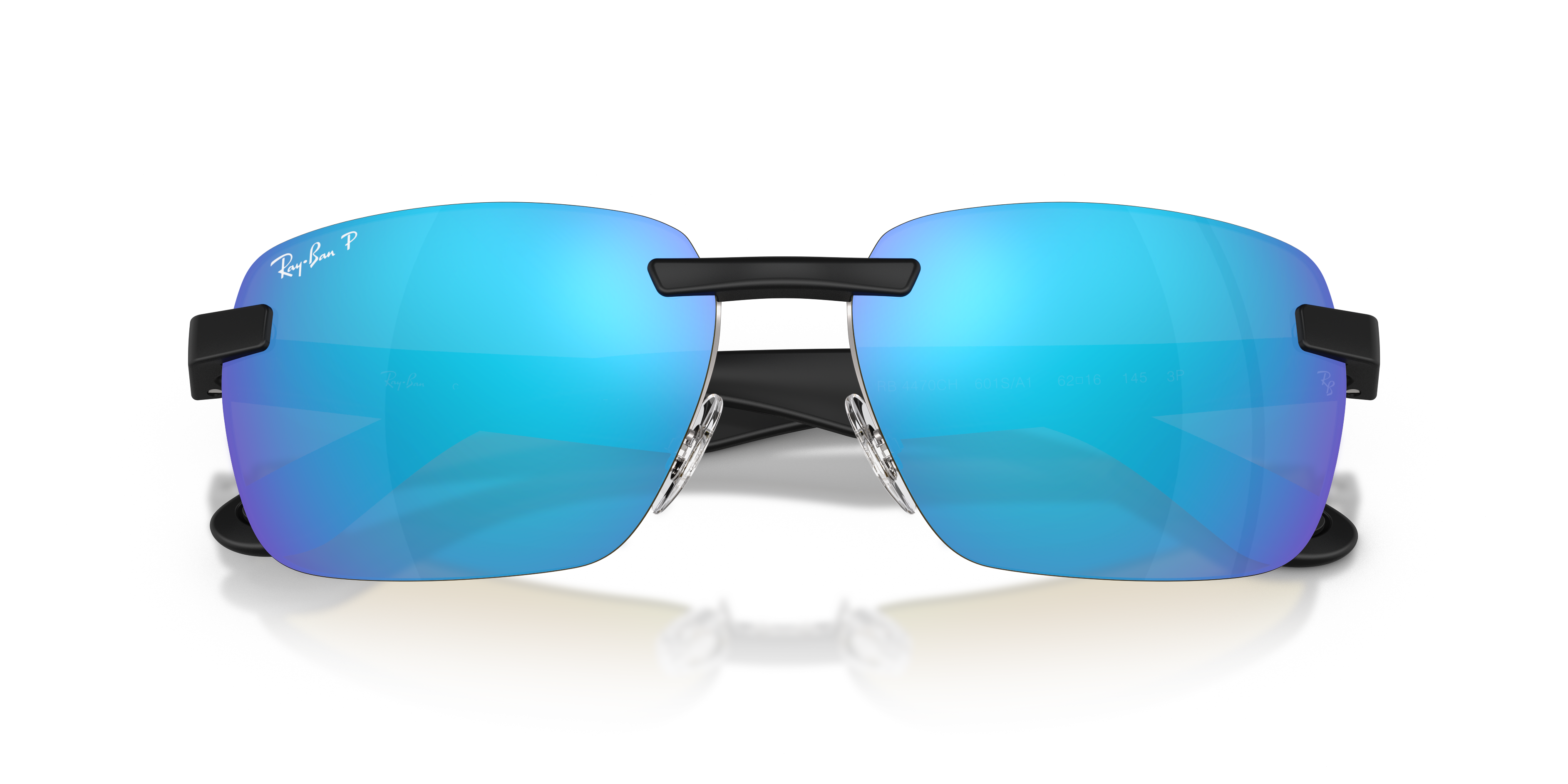 Occhiali da sole Ray-Ban RB4470CH polarizzati Sand Black originali
