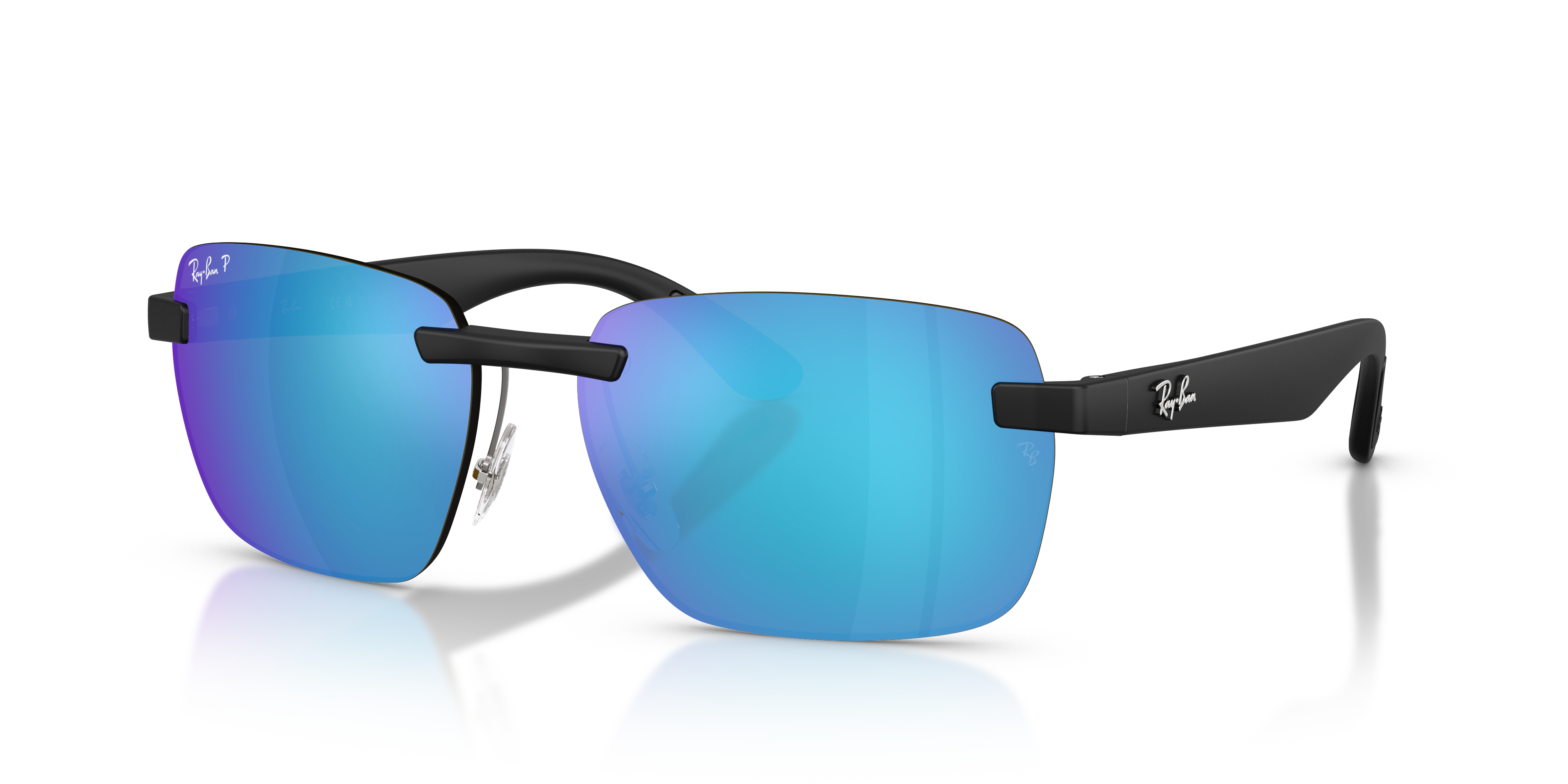 Occhiali da sole Ray-Ban RB4470CH polarizzati Sand Black originali