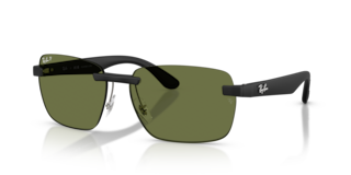 Occhiali da sole Ray-Ban RB4470CH polarizzati Sand Black originali