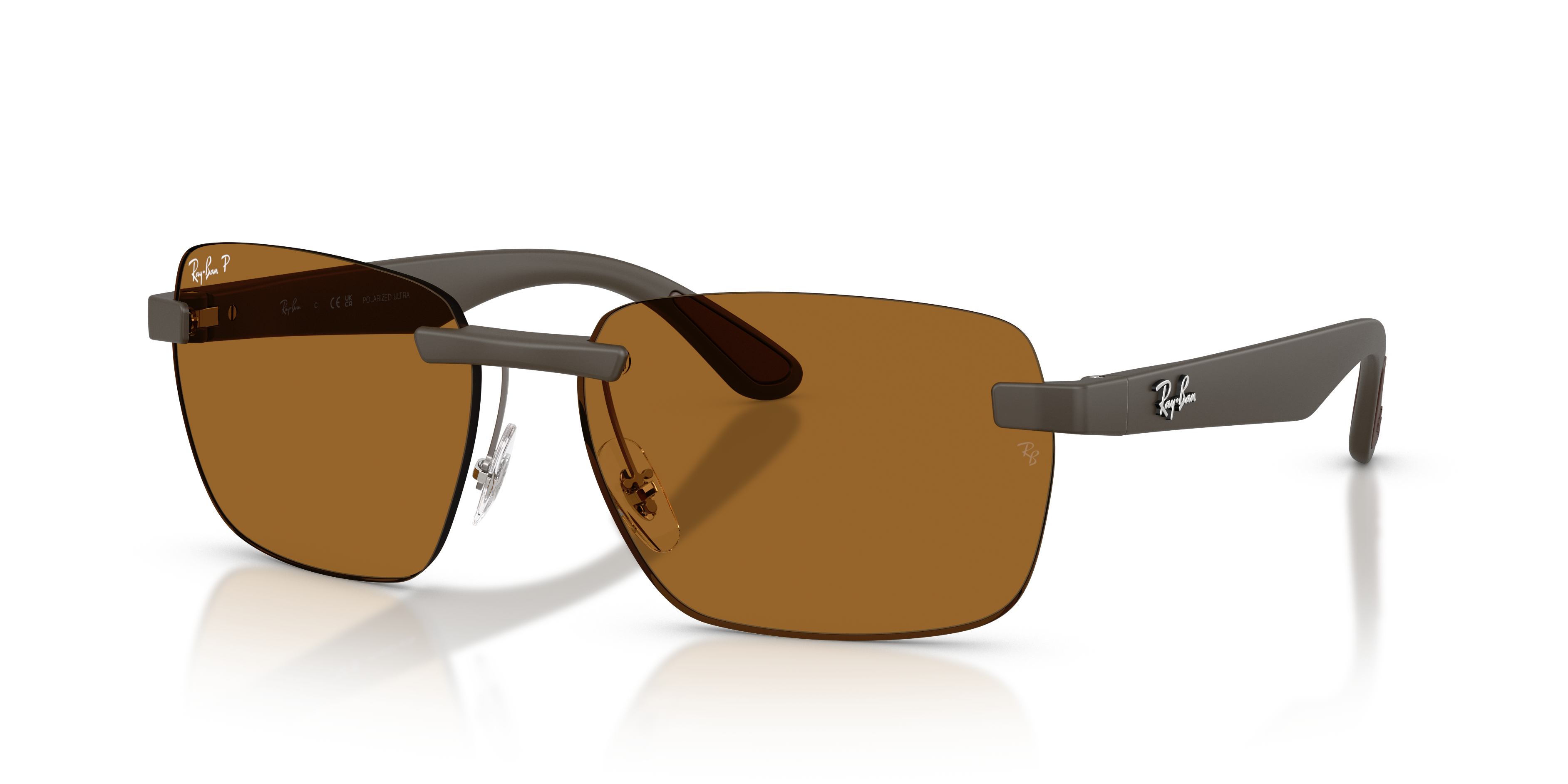 Occhiali da sole Ray-Ban RB4470CH polarizzati Sand Black originali