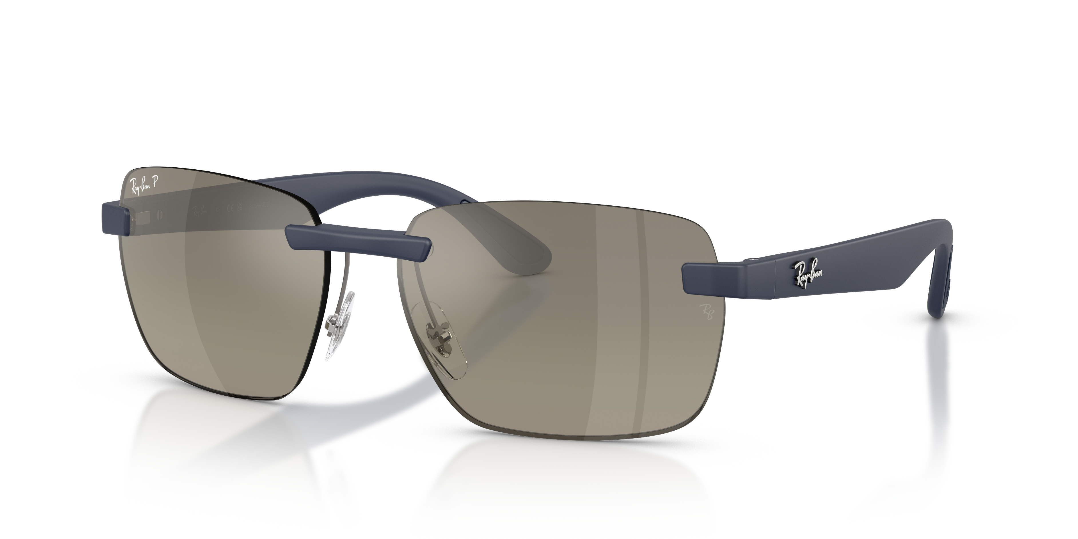 Occhiali da sole Ray-Ban RB4470CH polarizzati Sand Black originali
