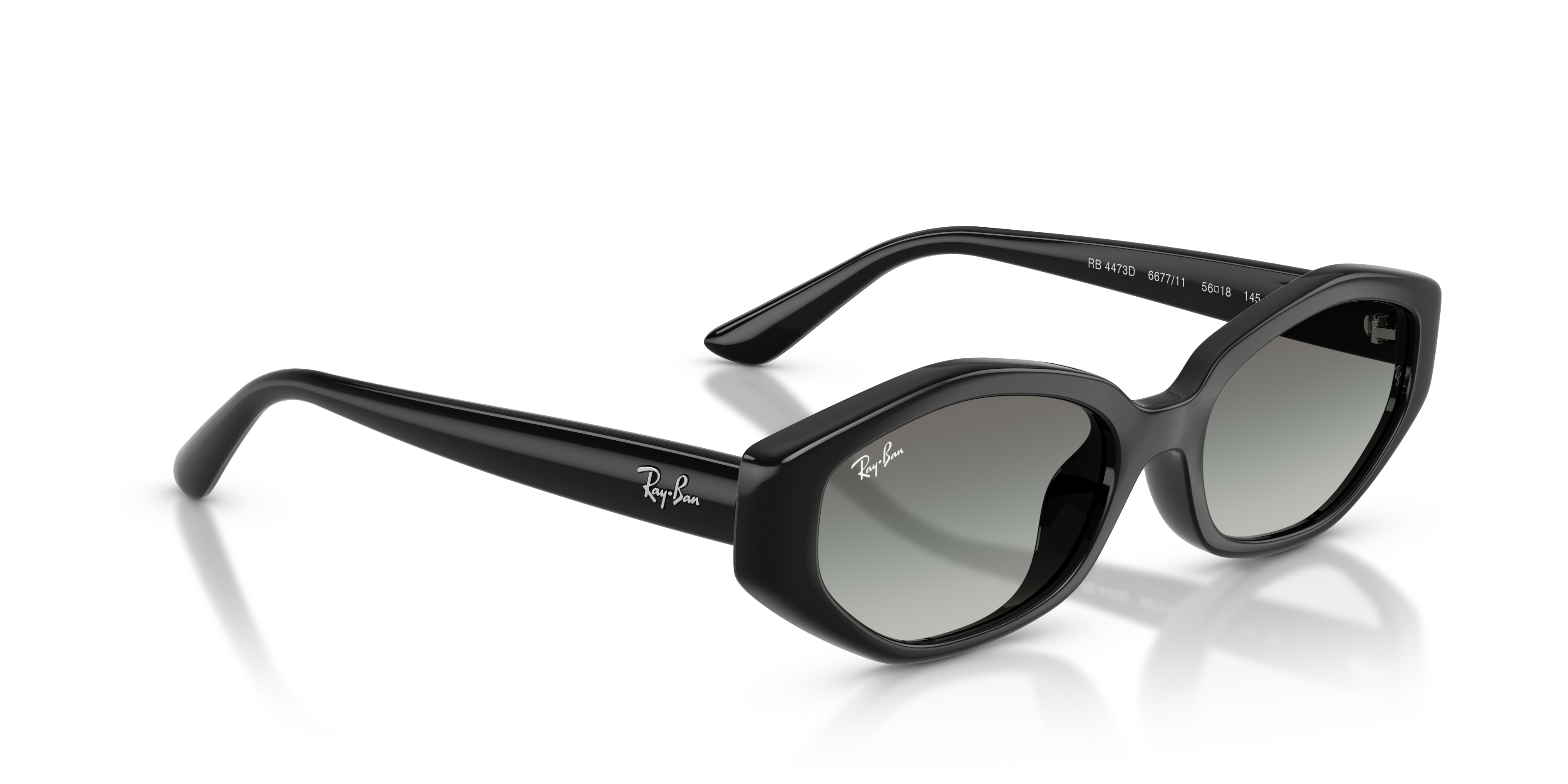 Occhiali da Sole Ray-Ban RB4473D Neri Unisex Originali
