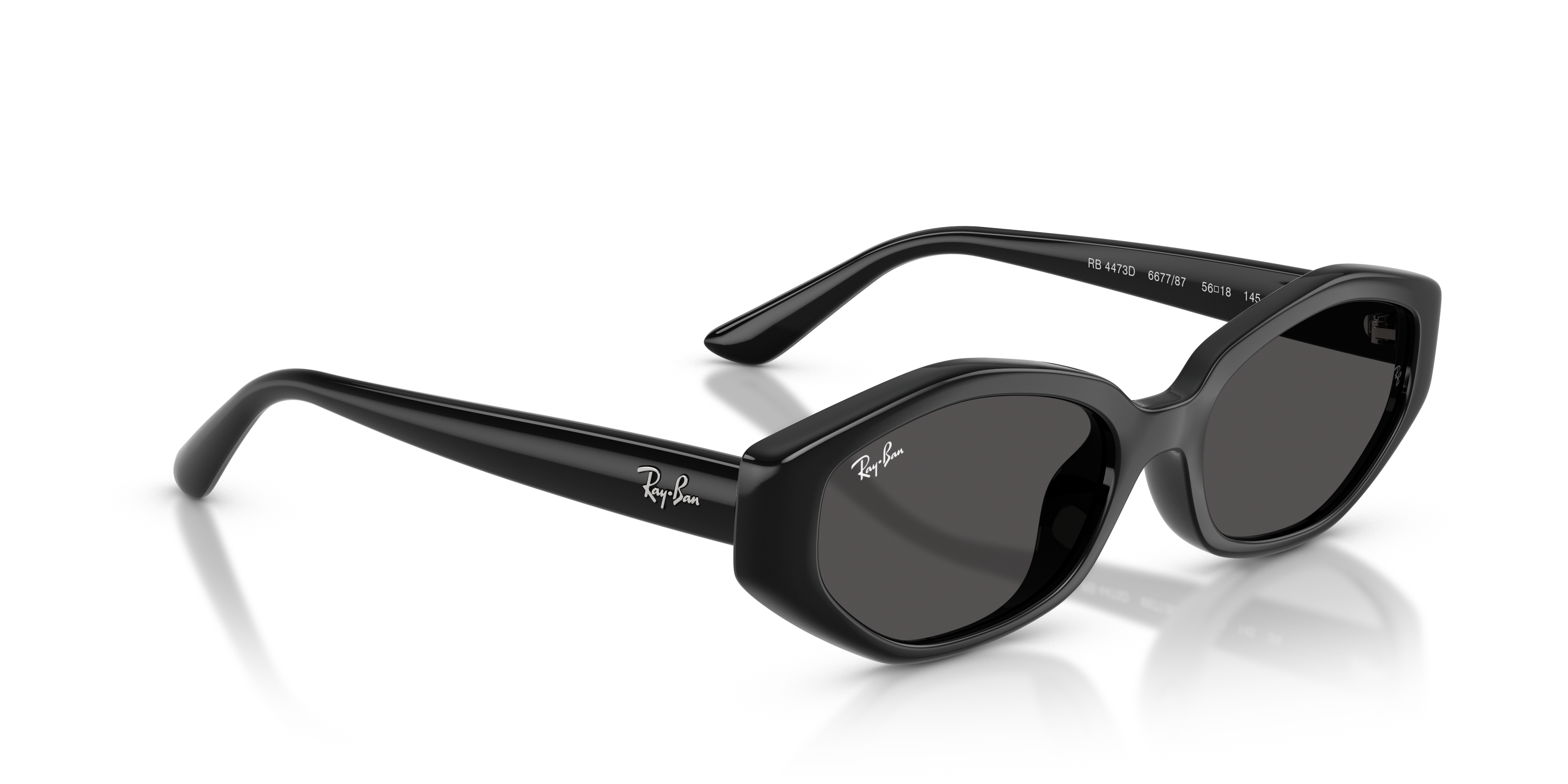 Occhiali da Sole Ray-Ban RB4473D Neri Unisex Originali