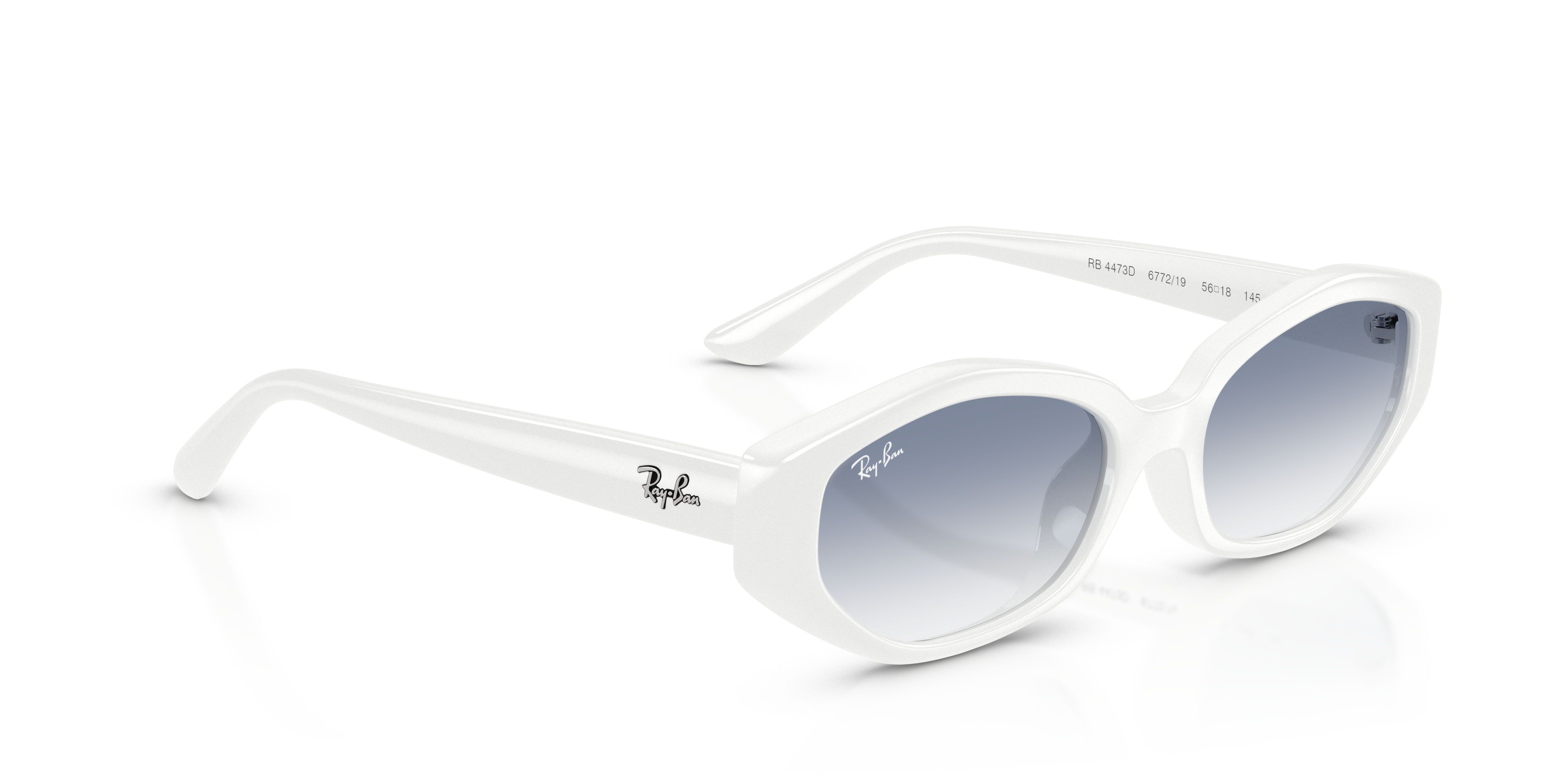 Occhiali da Sole Ray-Ban RB4473D Neri Unisex Originali