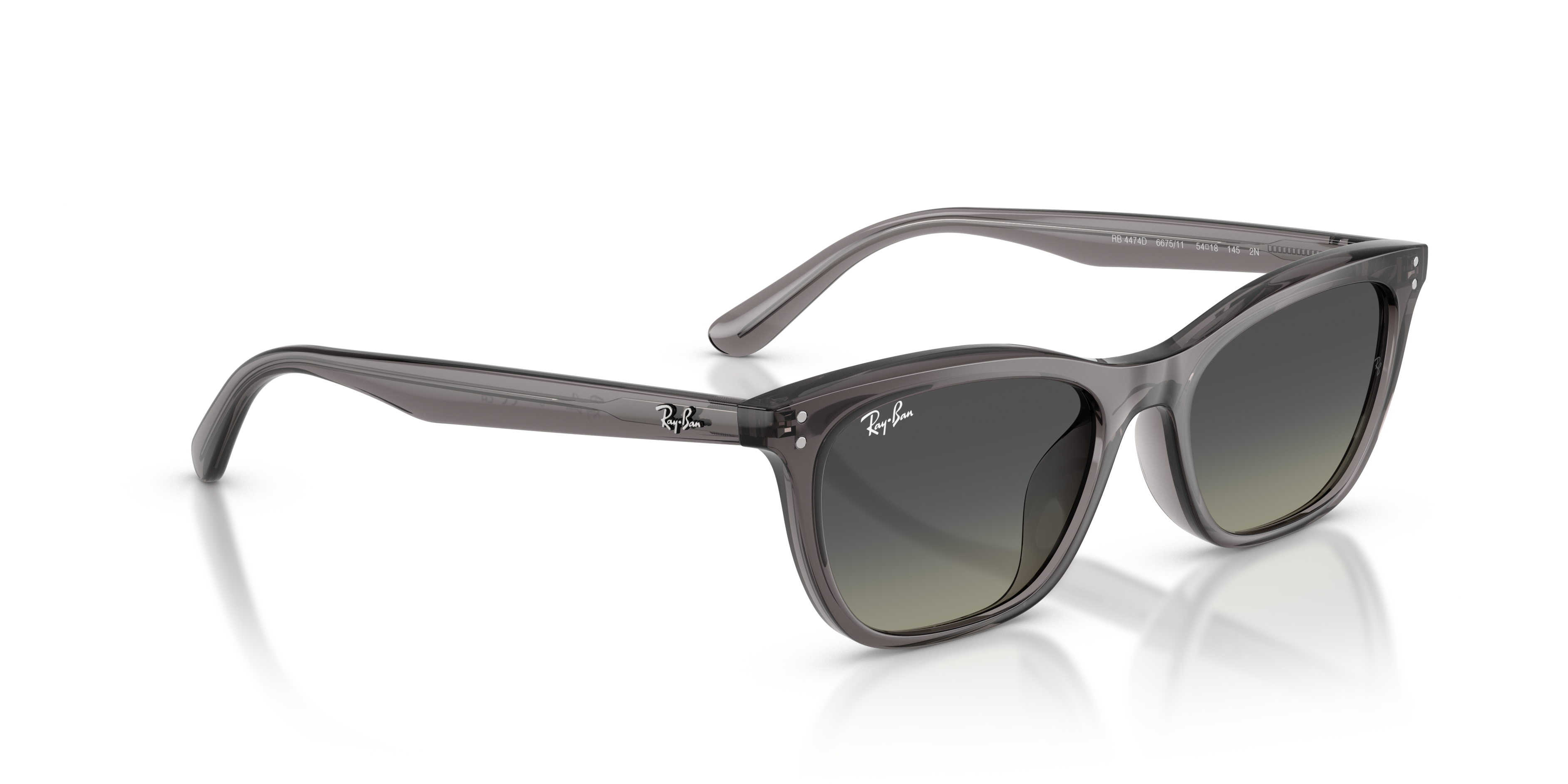 Occhiali da Sole Ray-Ban RB4474D Beige Unisex | Stile e Protezione