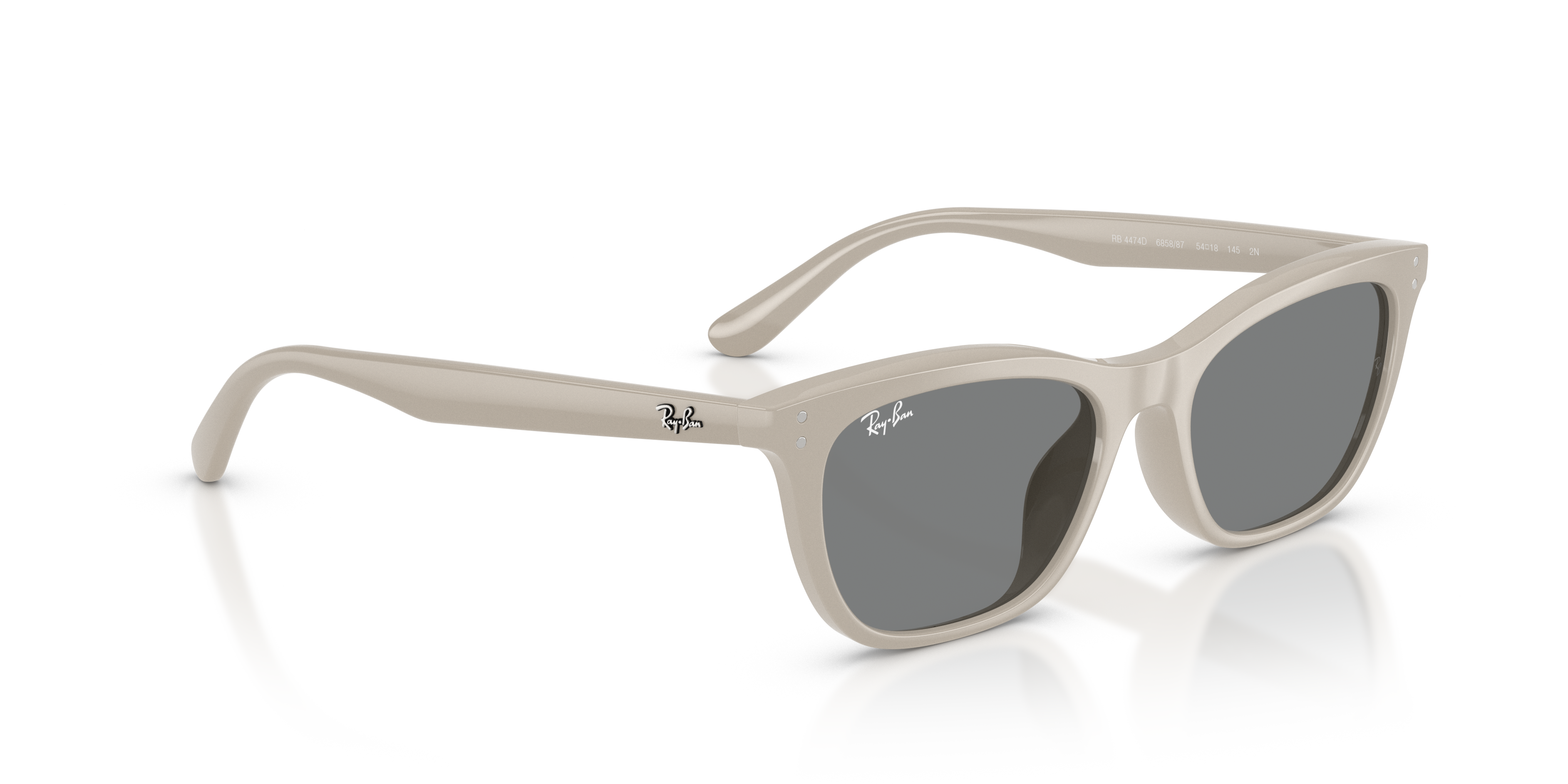 Occhiali da Sole Ray-Ban RB4474D Beige Unisex | Stile e Protezione