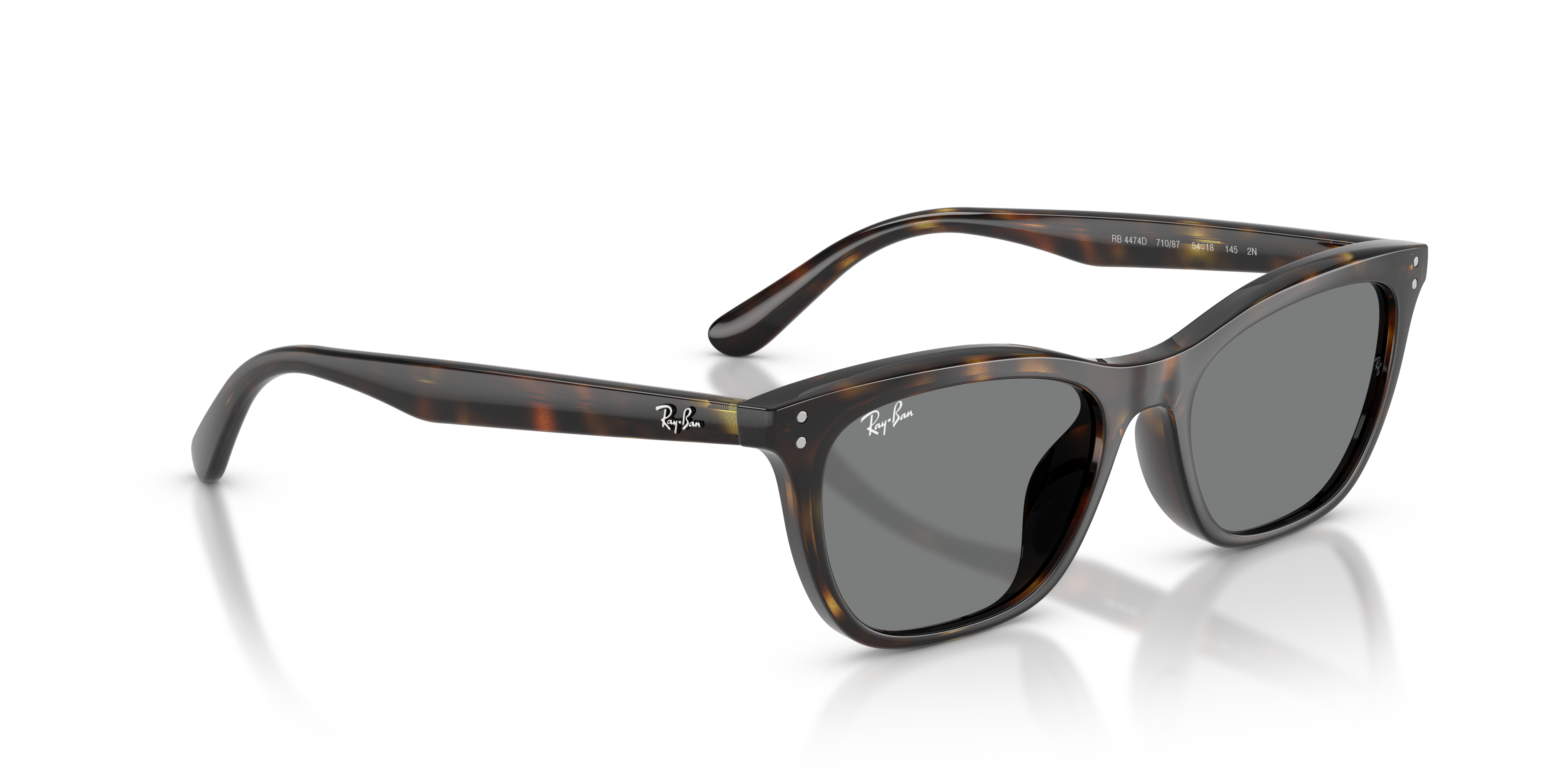 Occhiali da Sole Ray-Ban RB4474D Beige Unisex | Stile e Protezione