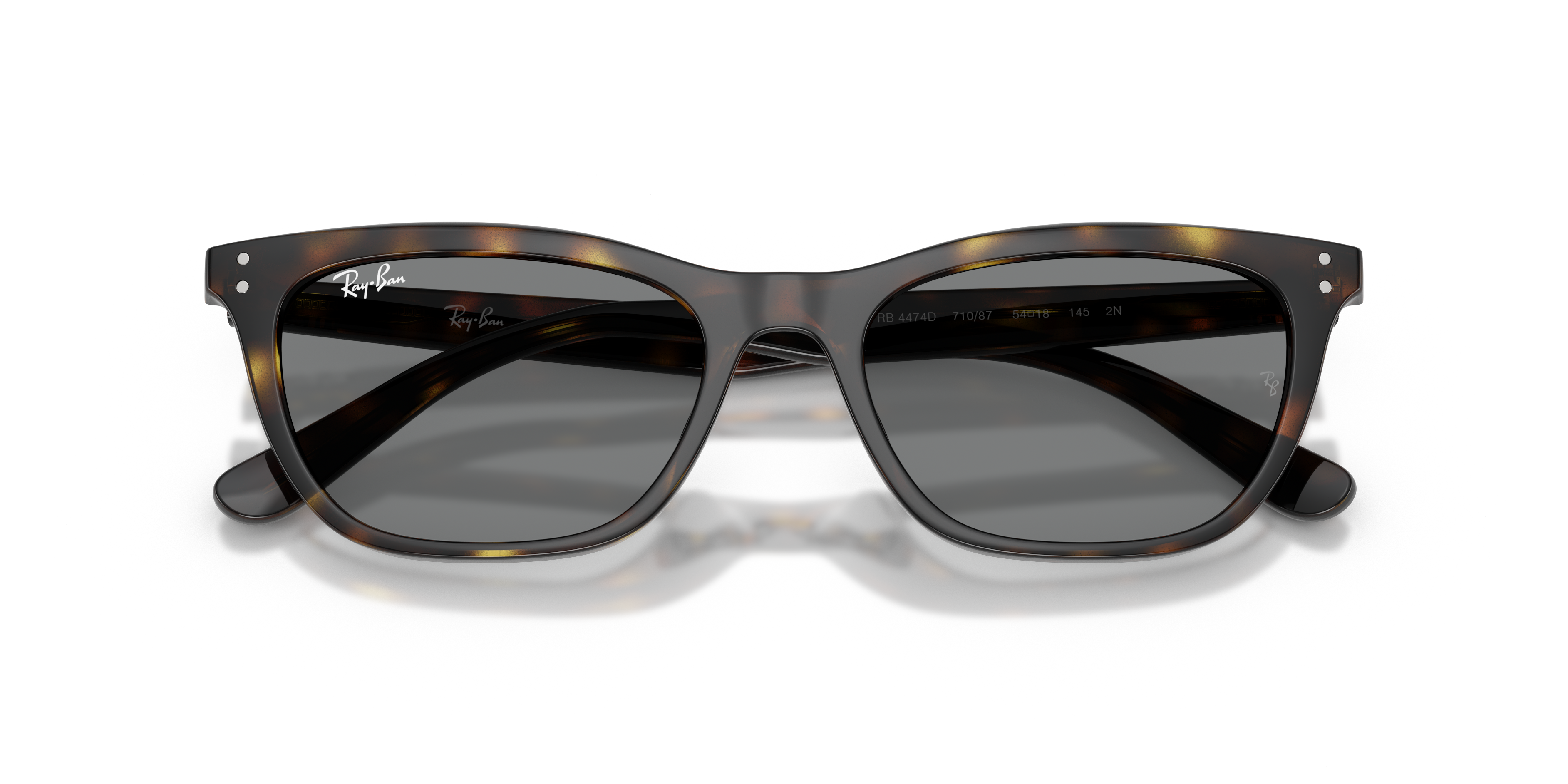 Occhiali da Sole Ray-Ban RB4474D Beige Unisex | Stile e Protezione