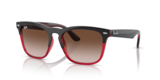 OCCHIALI DA SOLE UNISEX RAY-BAN RB 4487 STEVE 663219 NERO SU BLU
