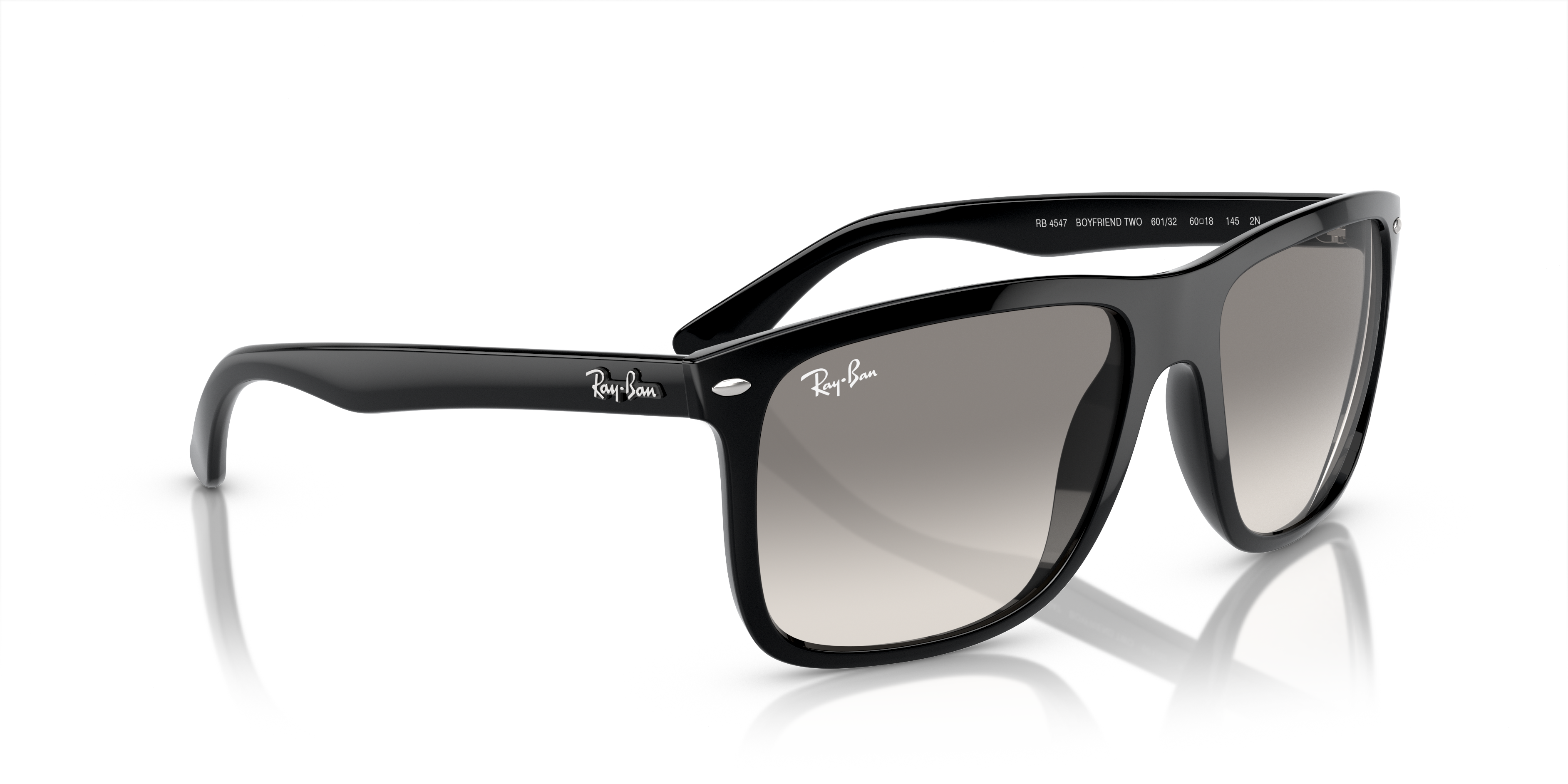 Occhiali da Sole Ray-Ban Boyfriend Two Neri | Modello 0RB4547