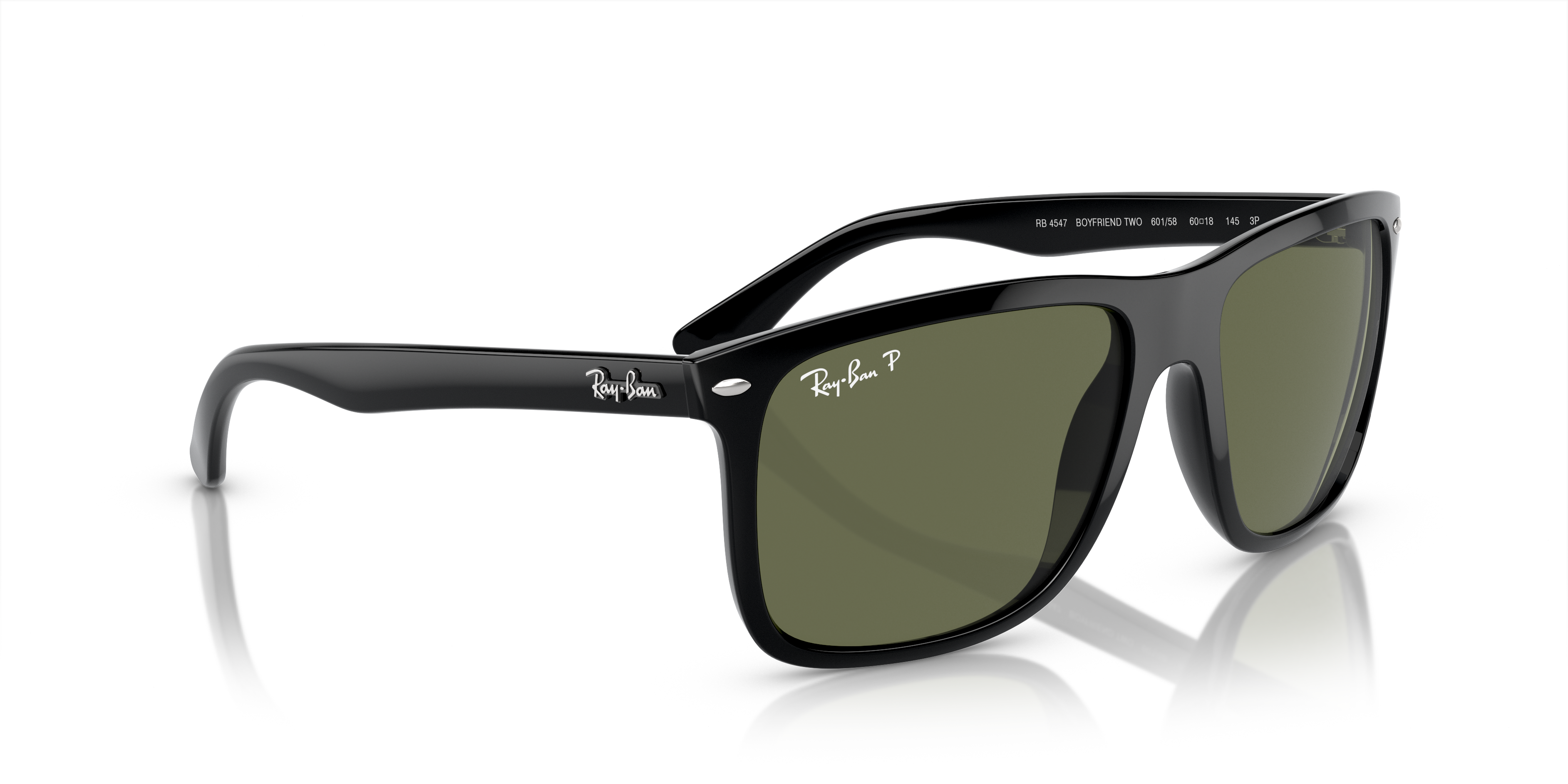 Occhiali da Sole Ray-Ban Boyfriend Two Neri | Modello 0RB4547