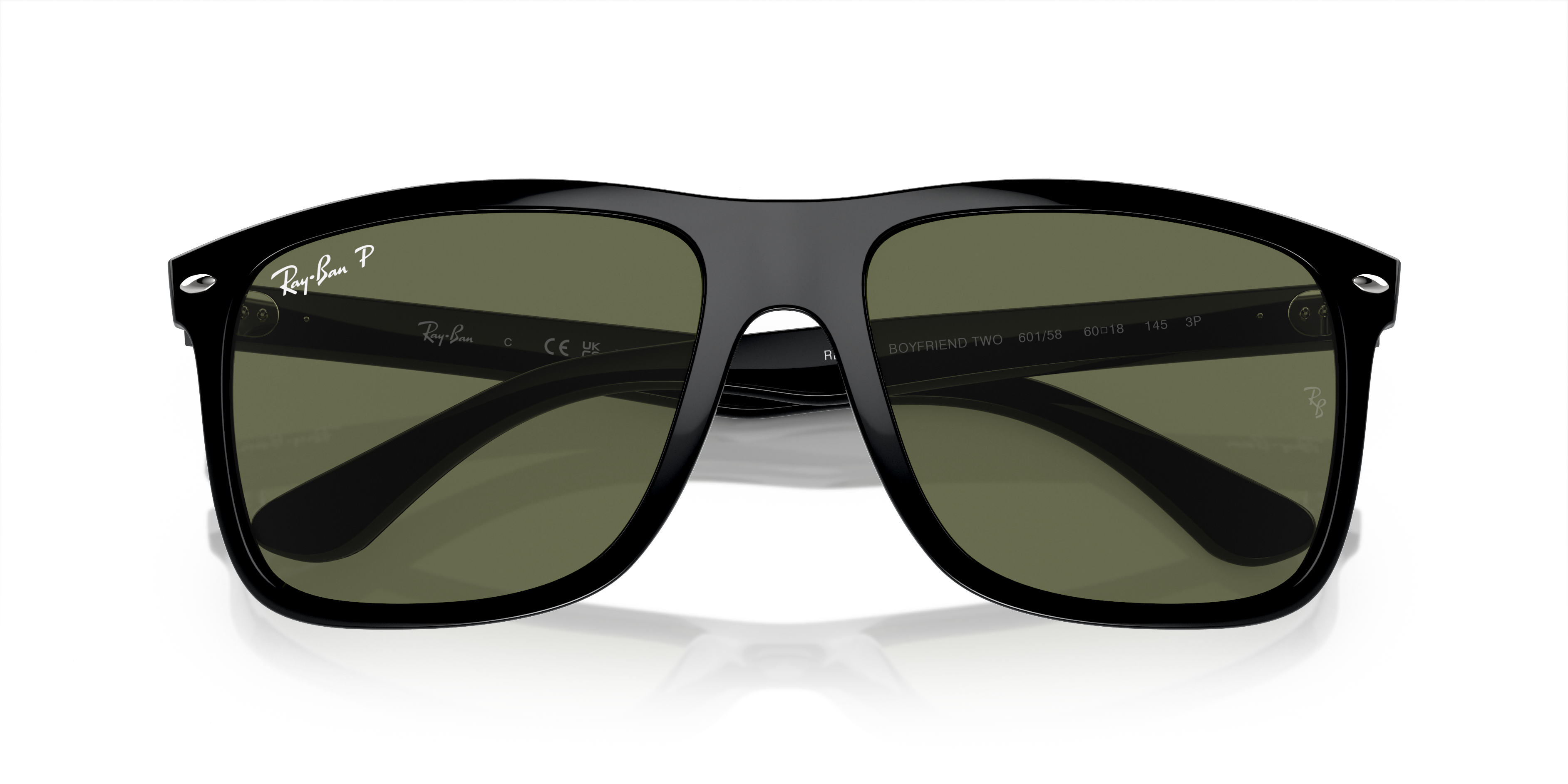 Occhiali da Sole Ray-Ban Boyfriend Two Neri | Modello 0RB4547