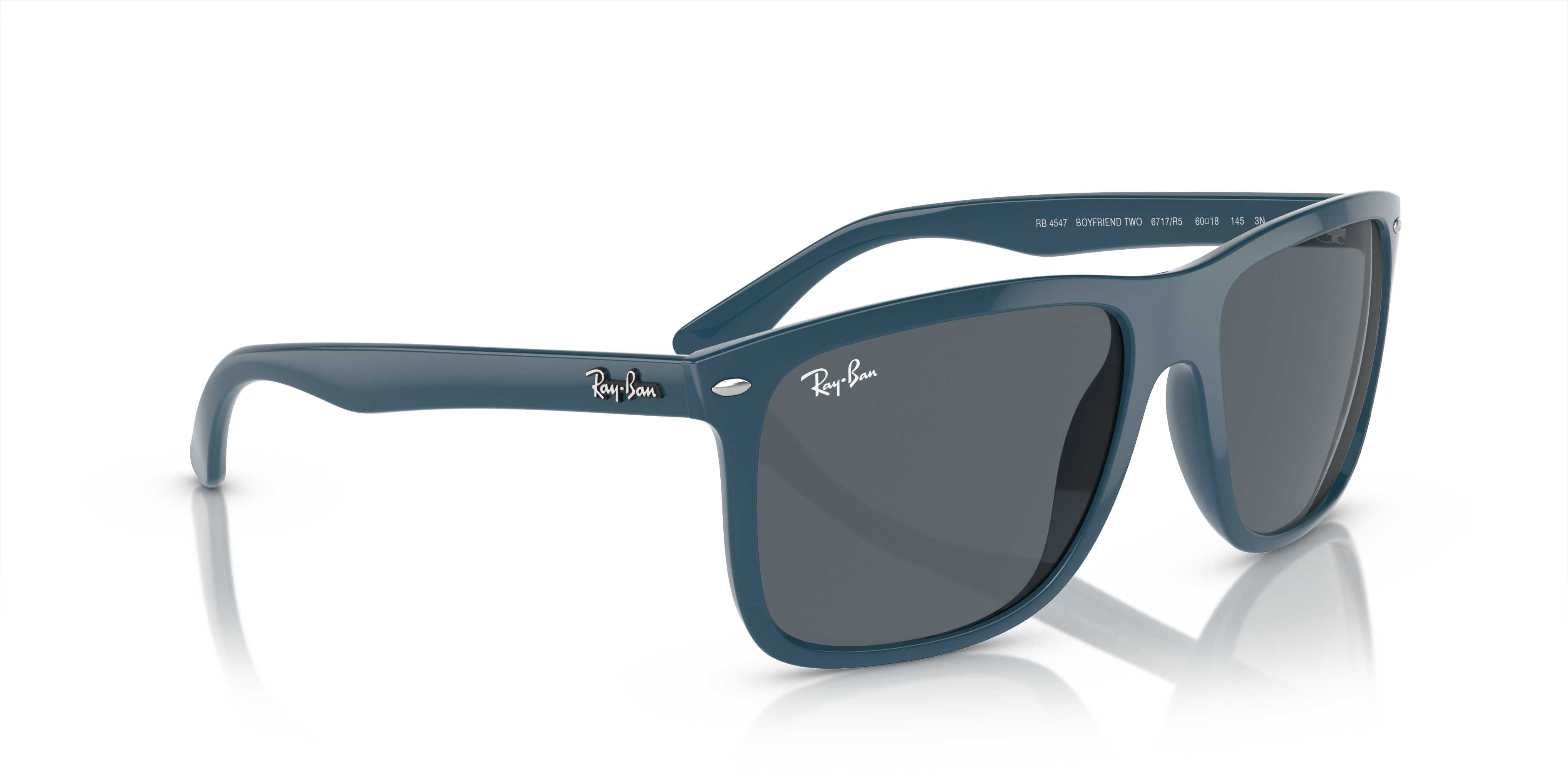 Occhiali da Sole Ray-Ban Boyfriend Two Neri | Modello 0RB4547