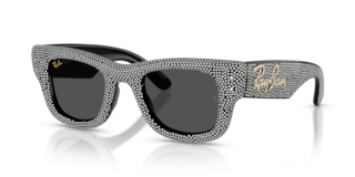 Occhiali Ray-Ban Wayfarer Puffer Neri Strass | Stile Unisex RB4940BP
