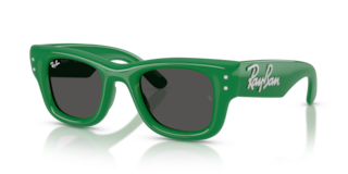 Occhiali da Sole Ray-Ban Wayfarer Puffer Verdi Strass Originali