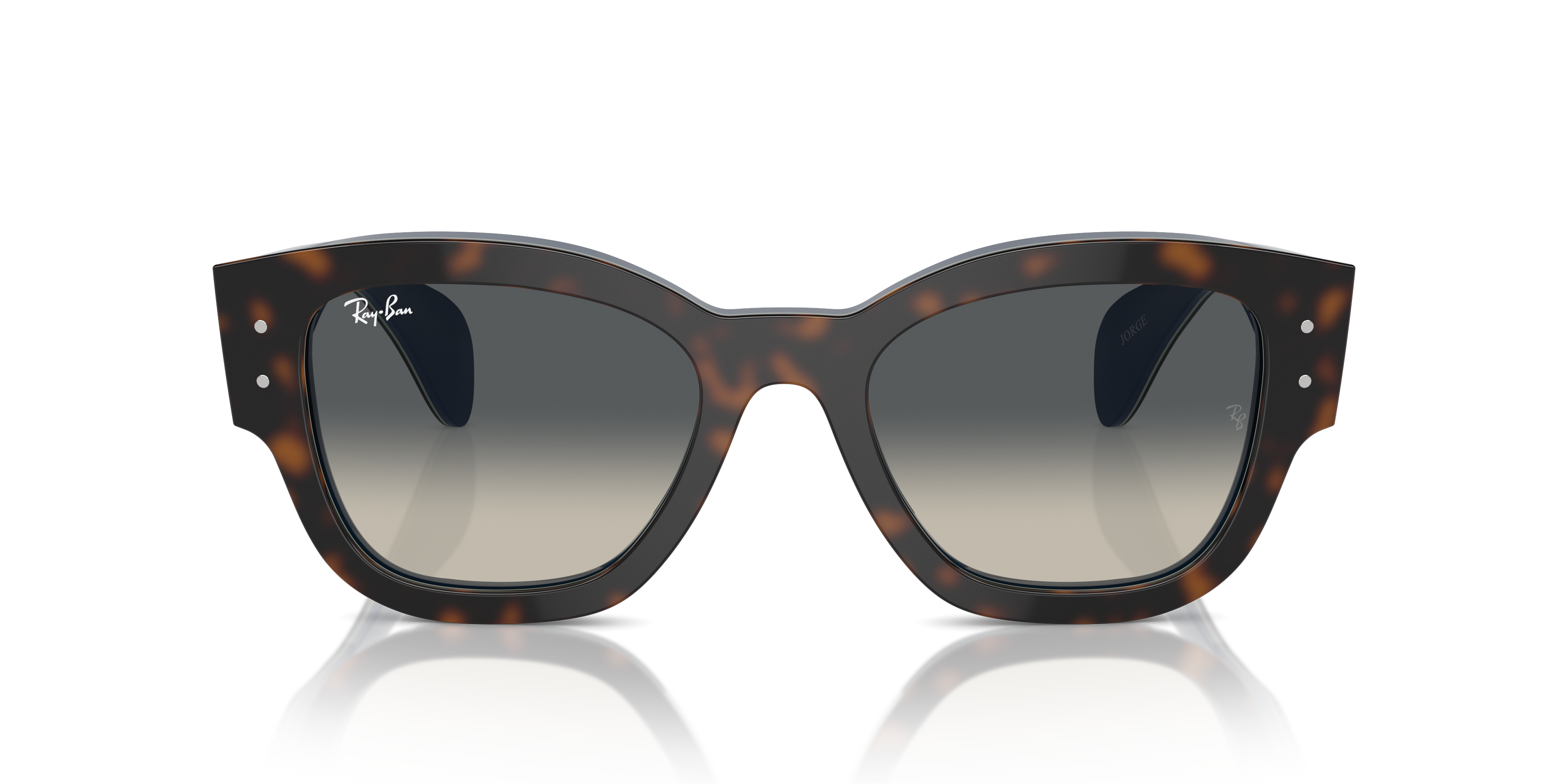 Occhiali da sole Ray-Ban Jorge 0RB7681S Havana Grigio Blu | Ufficiale