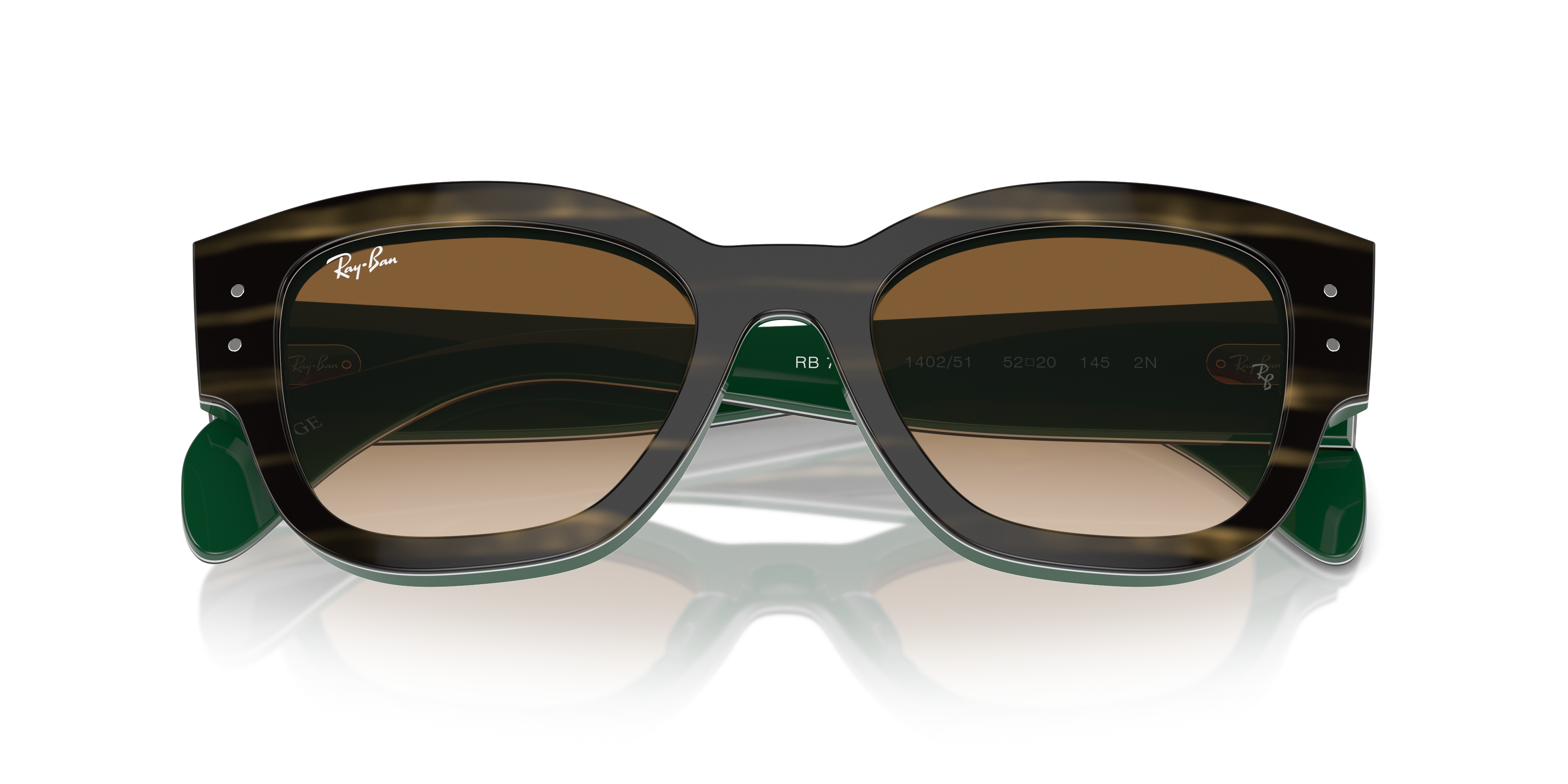 Occhiali da sole Ray-Ban Jorge 0RB7681S Havana Grigio Blu | Ufficiale