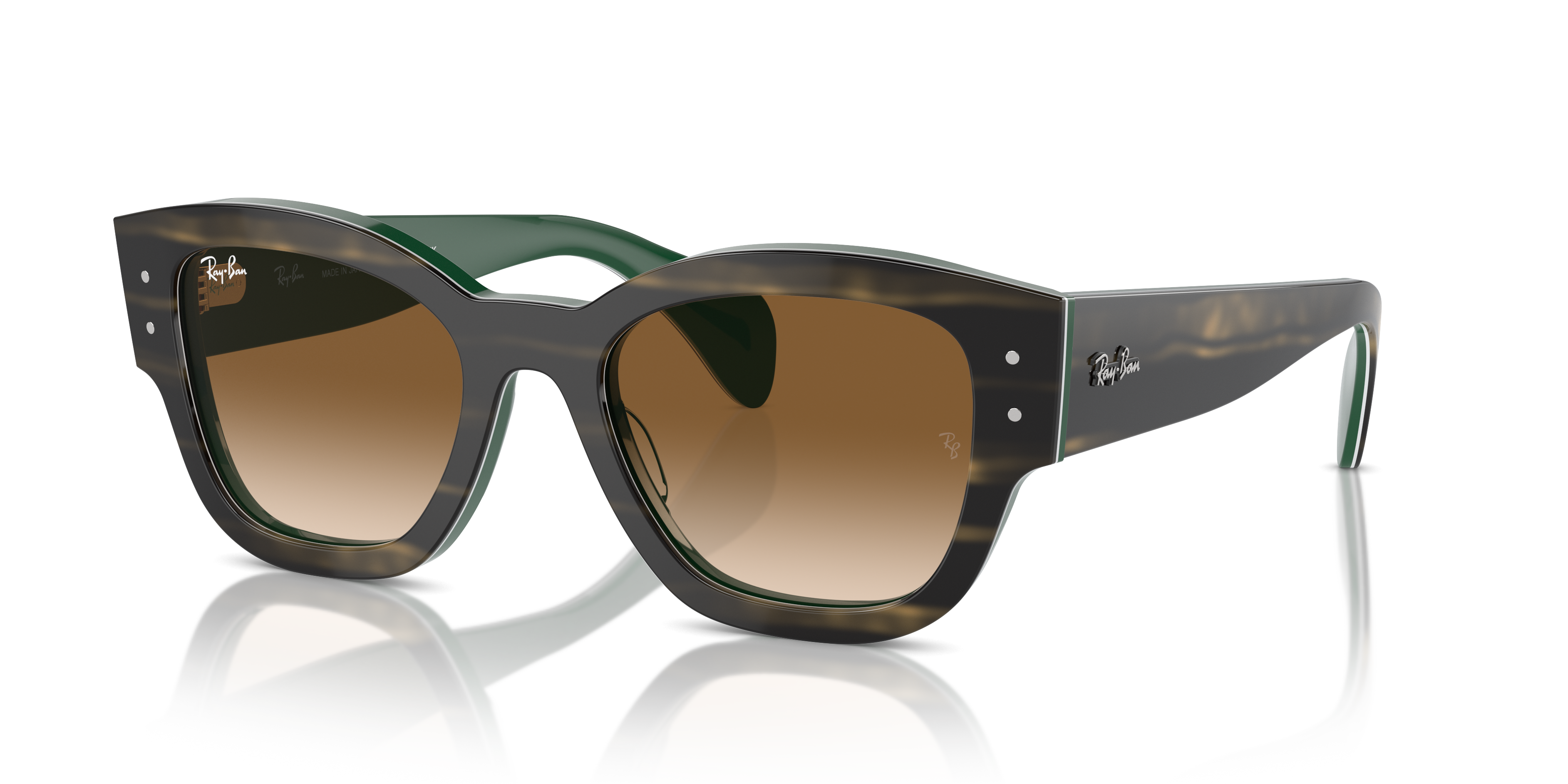 Occhiali da sole Ray-Ban Jorge 0RB7681S Havana Grigio Blu | Ufficiale