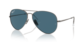 Occhiali da Sole Ray-Ban Aviator Titanium Gunmetal | 0RB8089 Unisex