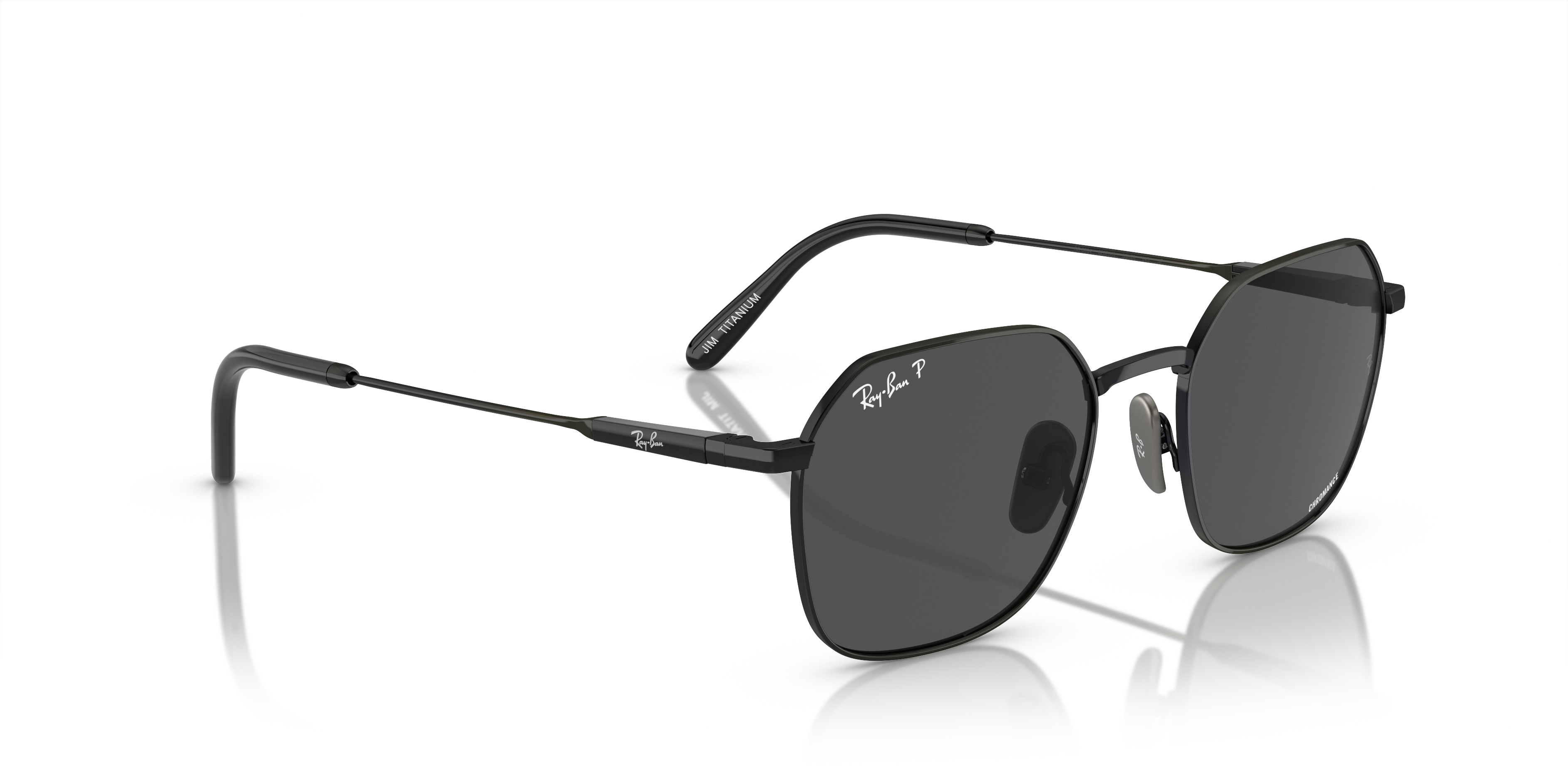RAY-BAN RB 8094 JIM TITANIUM 165/4L GUNMETAL | UNISEX SUNGLASSES 