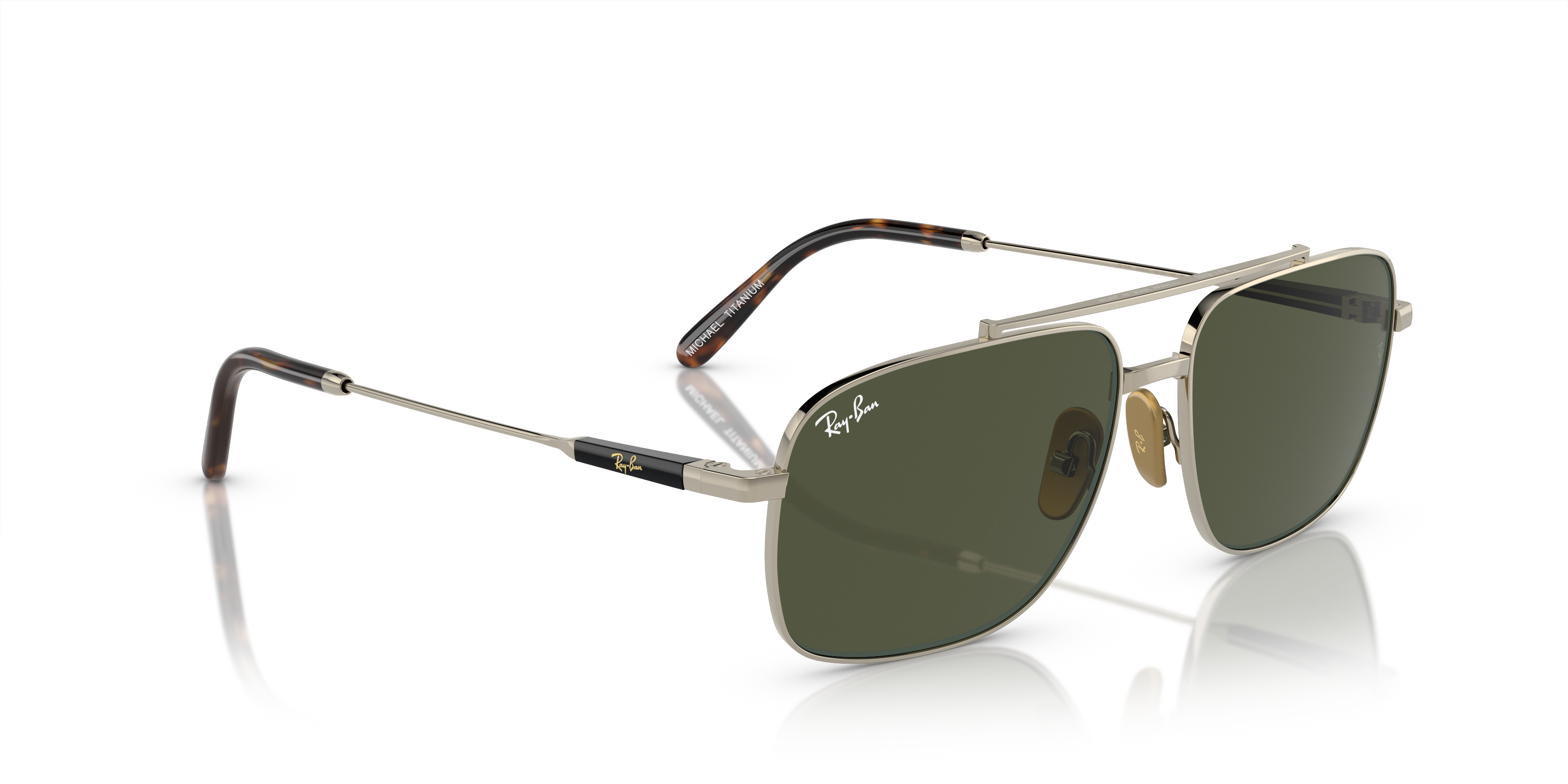 RAY-BAN RB 8096 MICHAEL TITANIUM 165/GK GUNMETAL | UNISEX SUNGLASSES 