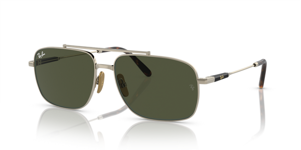 Occhiali da Sole Ray-Ban Michael Titanium Oro Arista 0RB8096