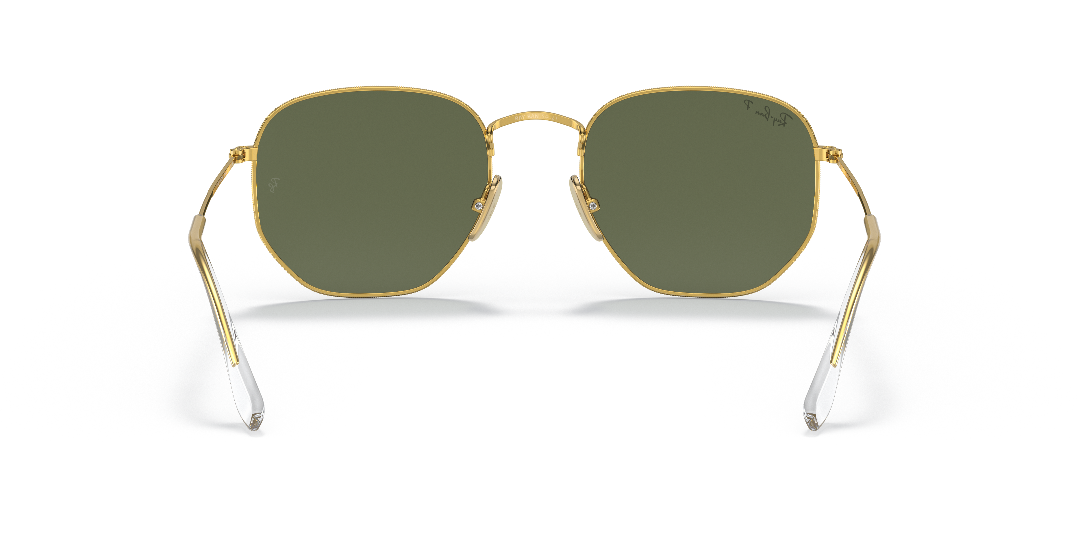 UNISEX SUNGLASSES RAY-BAN RB 8148 HEXAGONAL 921658 GOLDEN LEGEND CALIBER 51 