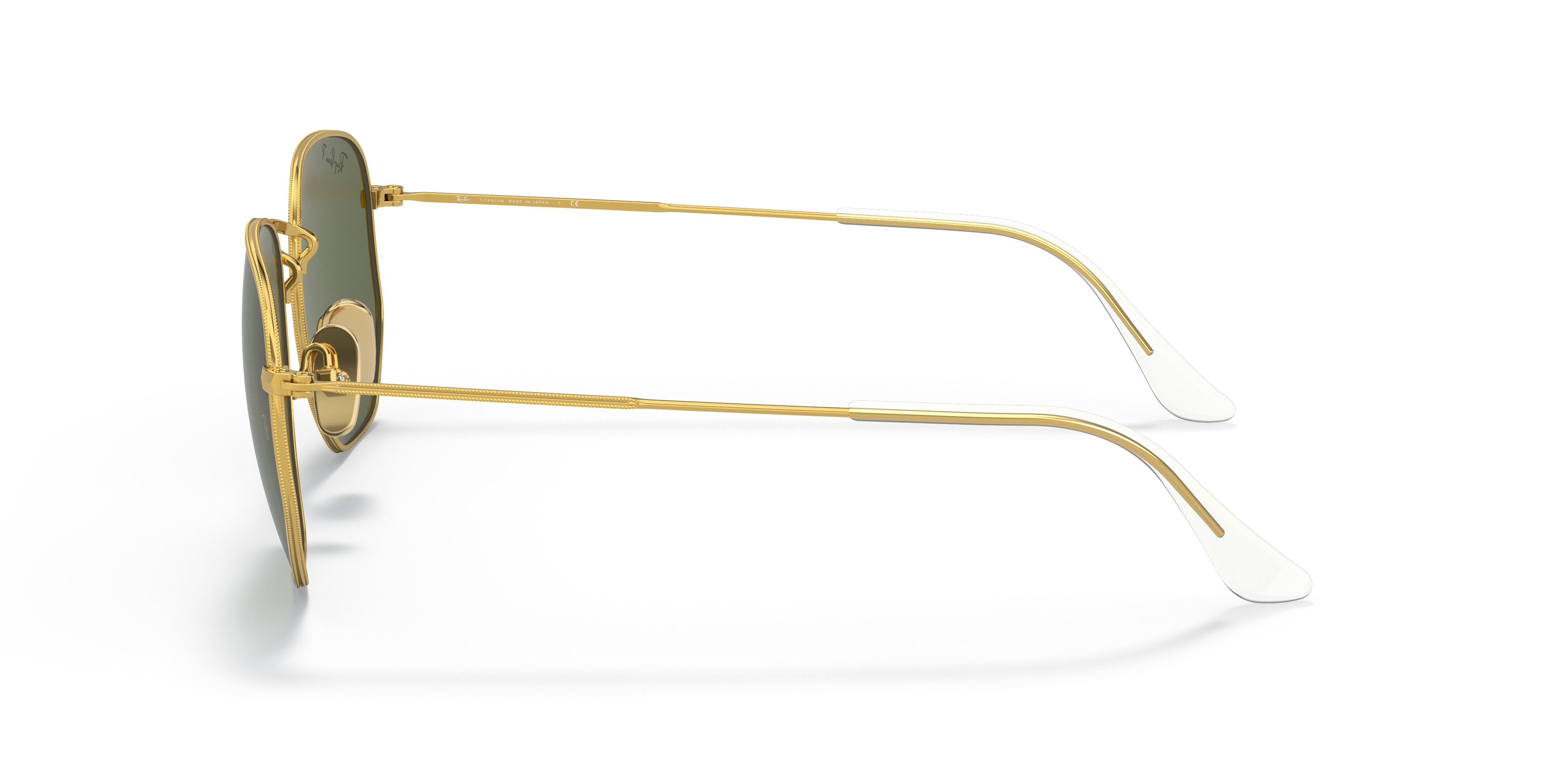 UNISEX SUNGLASSES RAY-BAN RB 8148 HEXAGONAL 921658 GOLDEN LEGEND CALIBER 51 