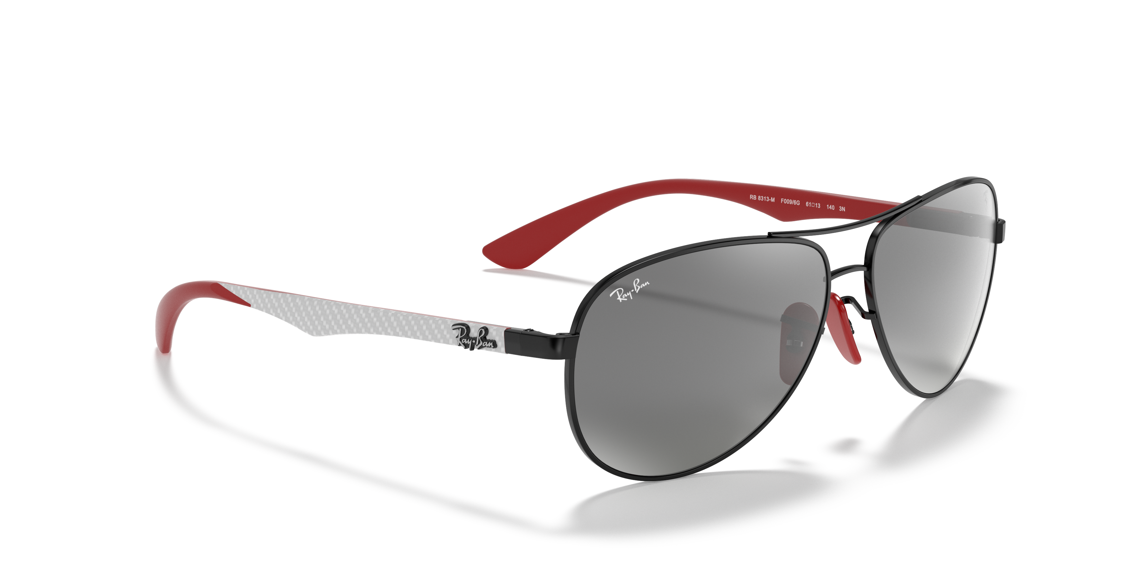 MEN'S SUNGLASSES RAY-BAN RB 8313M - F0096G BLACK 