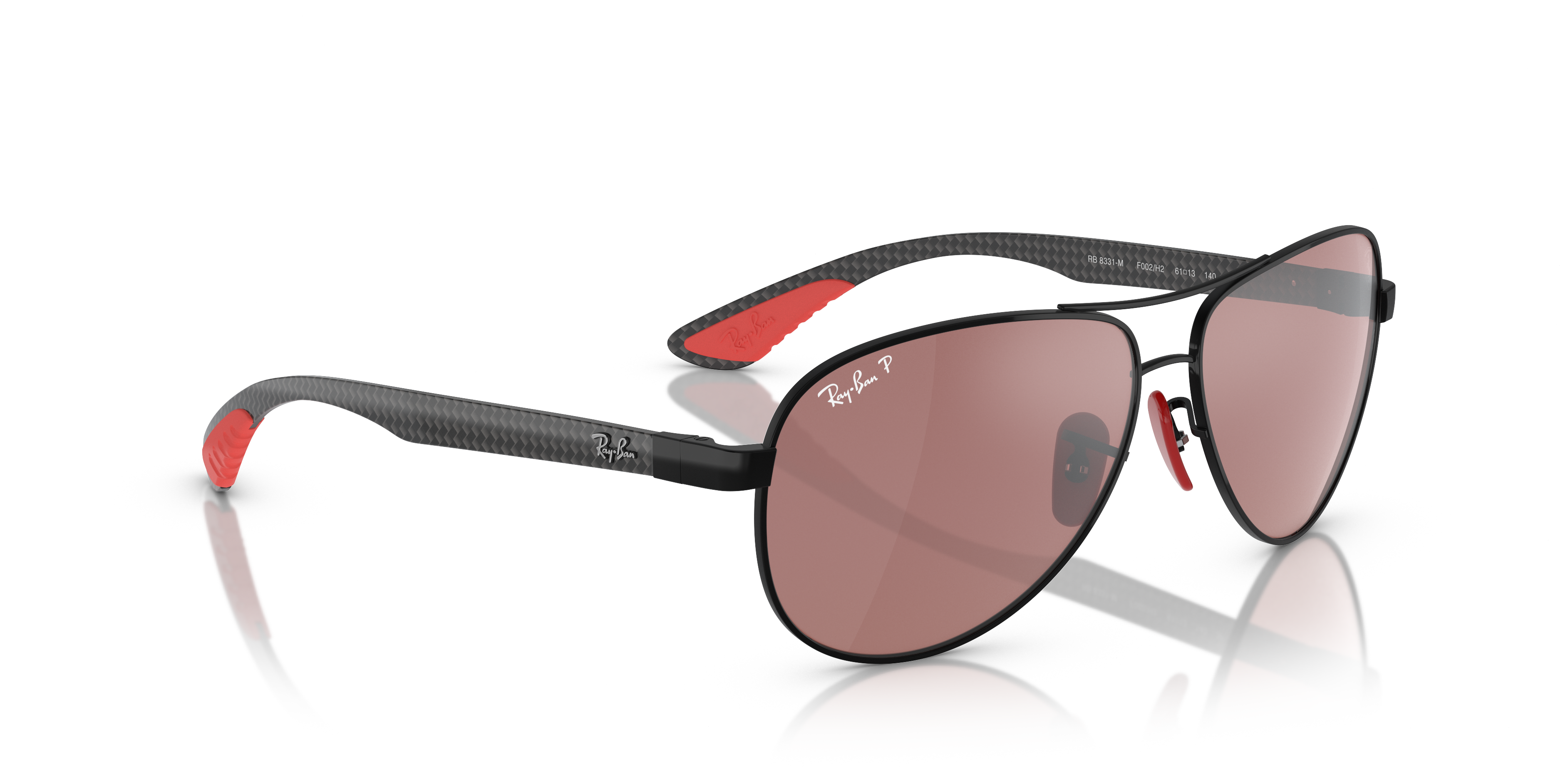 RAY-BAN RB 8331M - F002H2 BLACK | UNISEX SUNGLASSES 