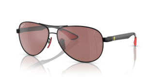 Occhiali da Sole Uomo Ray-Ban Ferrari Polarizzati | 0RB8331M Nero
