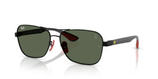 Occhiali da Sole Ray-Ban Scuderia Ferrari RB8336M Neri Opachi Original