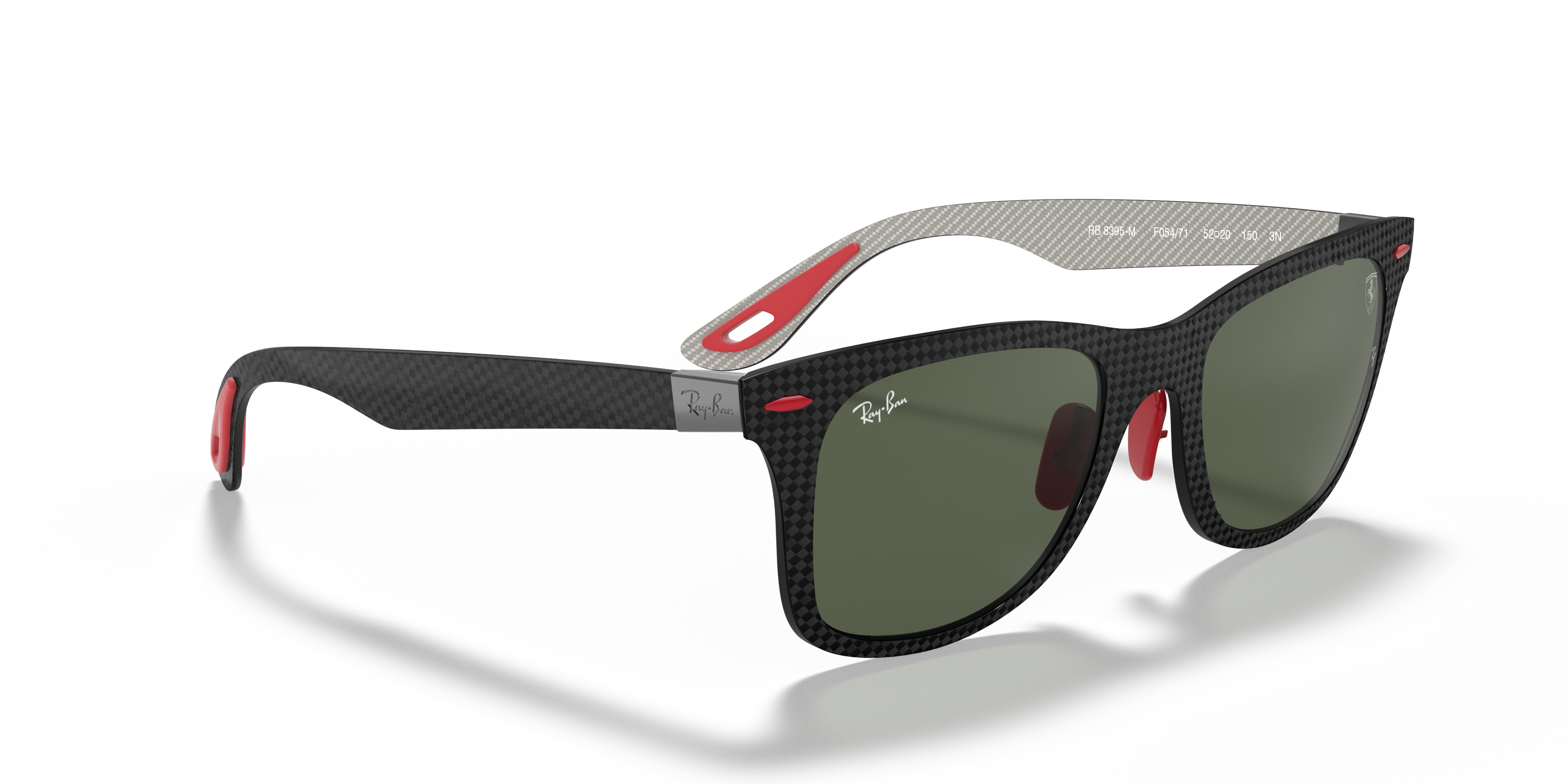 UNISEXRAY-BAN RB 8395M SUNGLASSES - F05471 MAT CARBON MATT ALLUTEX 